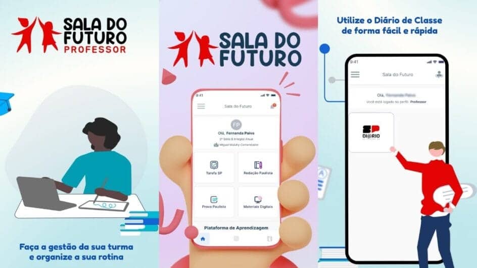 O aplicativo da Sala do Futuro e