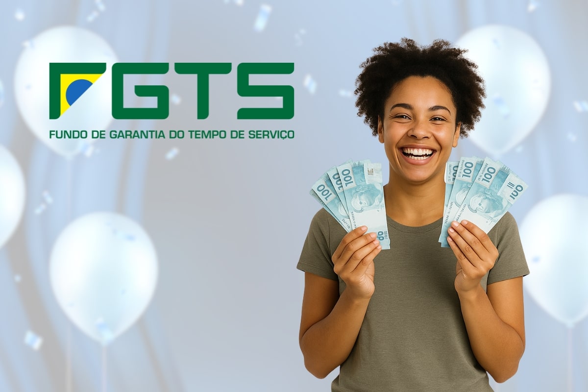 Saque do FGTS acima de R$ 6 mil é liberado hoje (10) pela CAIXA para lista de CLTs