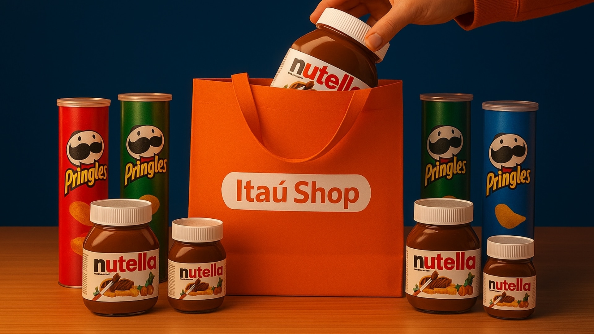 Oferta MALUCA: Nutella ou Pringles por R$ 0,99 no Itaú Shop, quem viu, aproveita