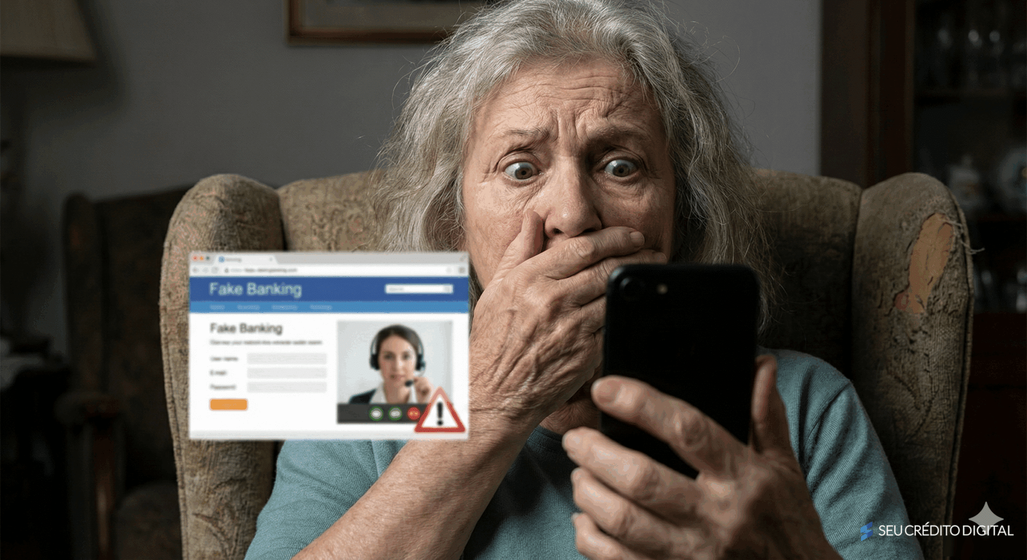 Cuidado: novo golpe do Pix usa site falso de banco e chamada de vídeo