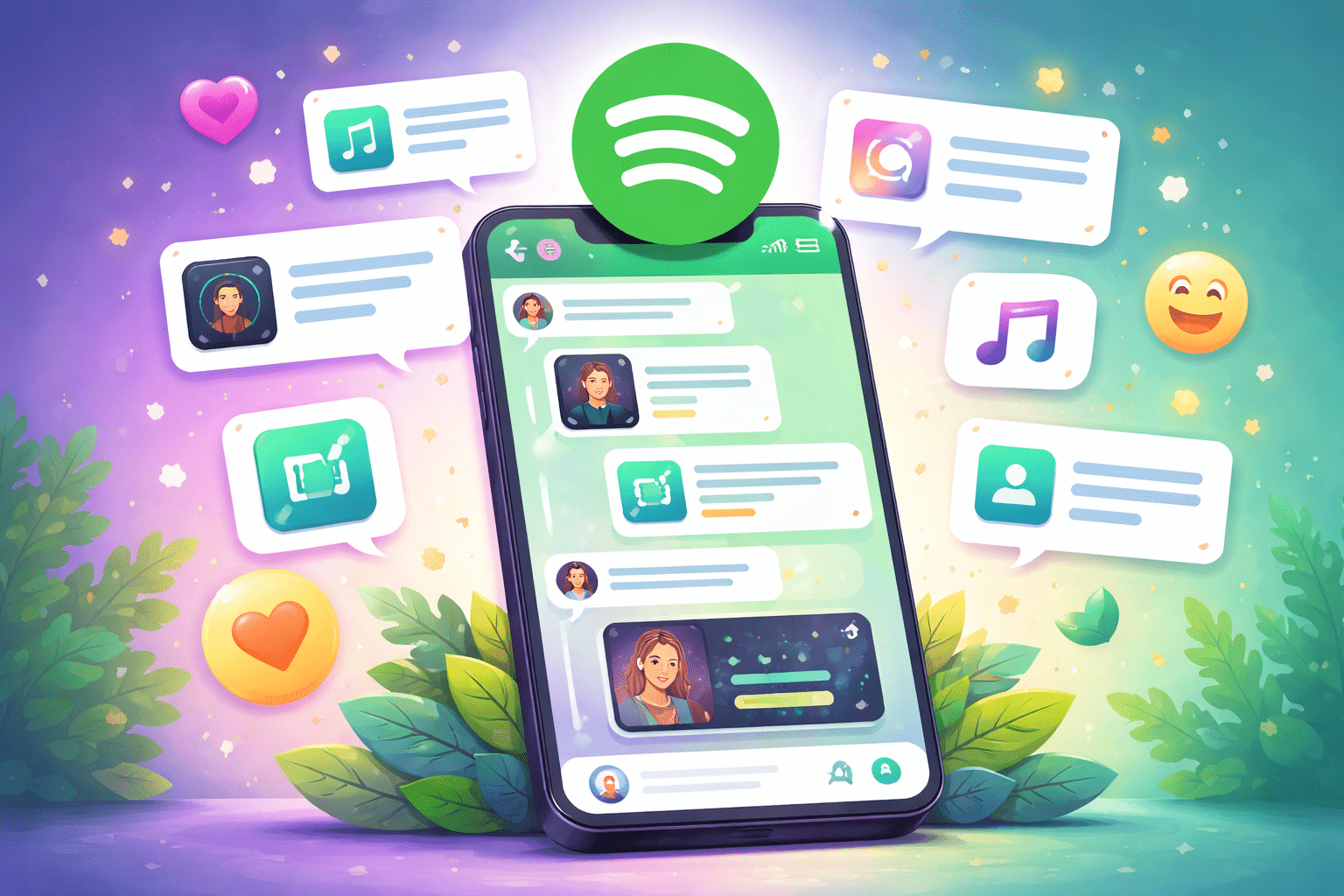 Spotify lança função de conversa em grupo no app