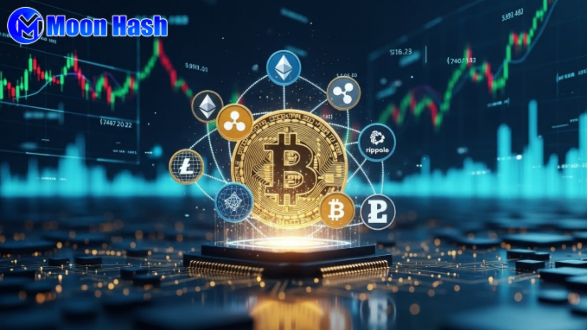 Novas tendências em BTC e XRP: Moon Hash está remodelando a lógica da receita de hashrate