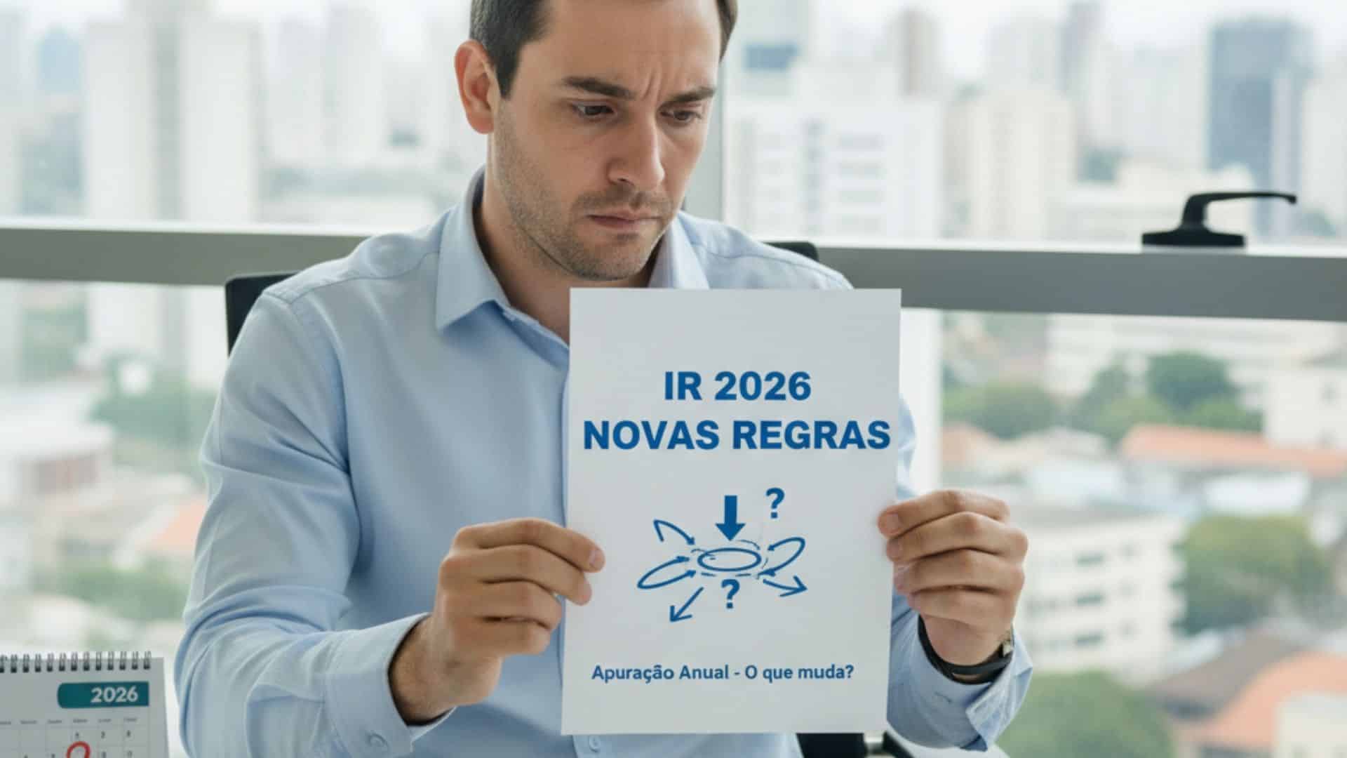 IR 2026 terá mudanças na apuração anual; entenda o que altera na prática