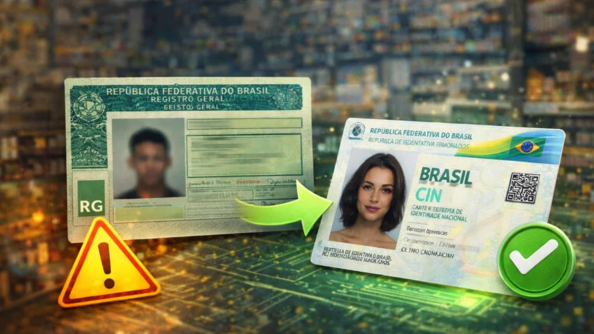 RG antigo tem data-limite para ser aceito em estabelecimentos, veja como tirar a nova CIN