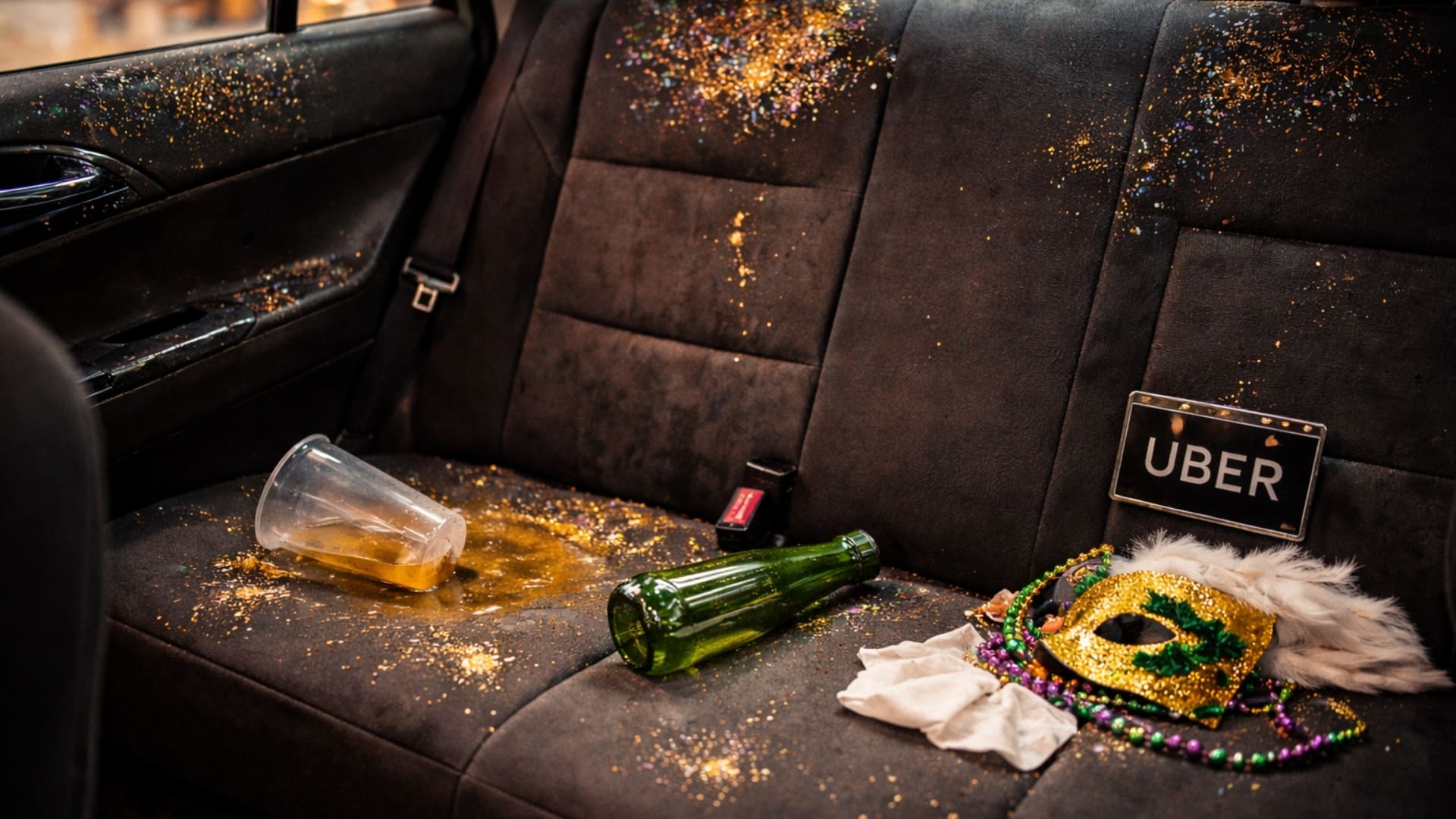 Carnaval pode gerar cobrança de R$ 350 por limpeza no Uber