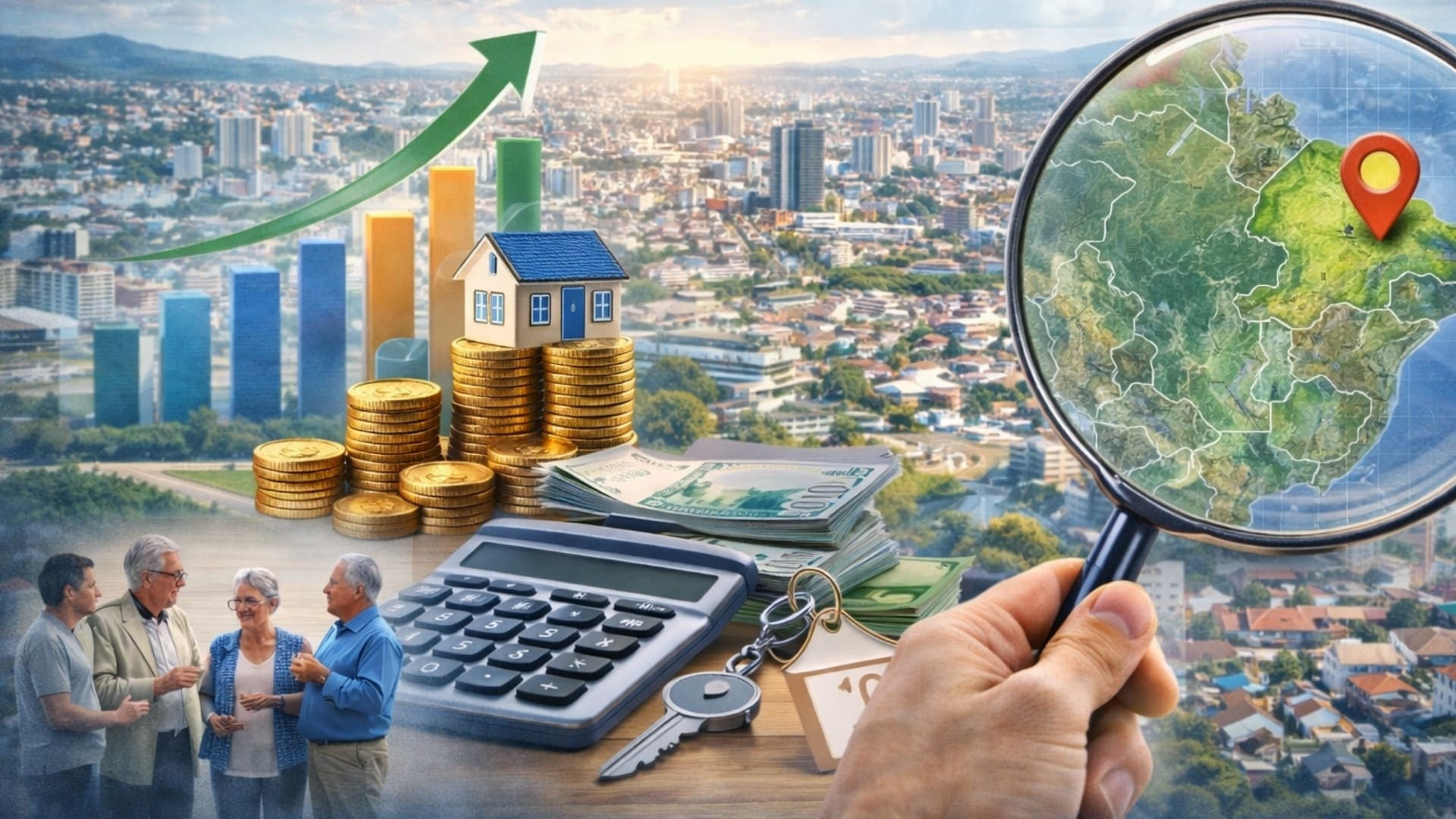 De auge econômico à oportunidade imobiliária: a cidade mais barata do Brasil