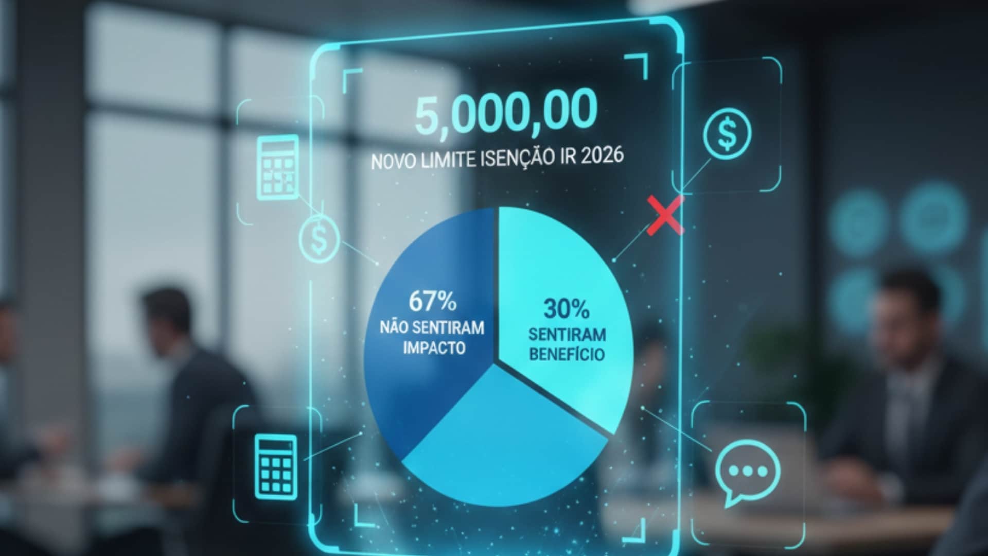 Isenção de IR em 2026 pouco impactou a maior parte dos brasileiros