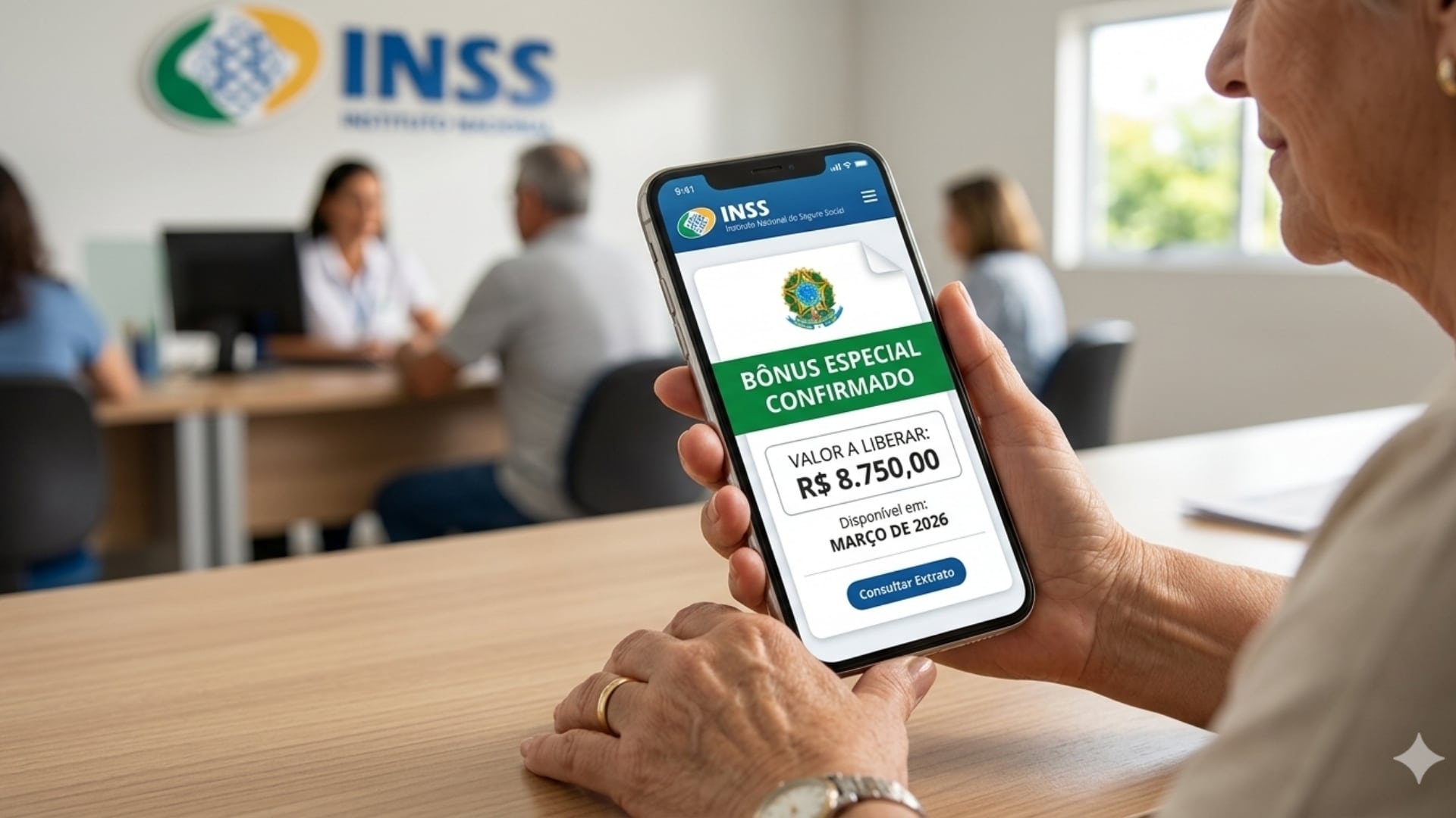 Bônus do INSS pode liberar valores altos em março de 2026