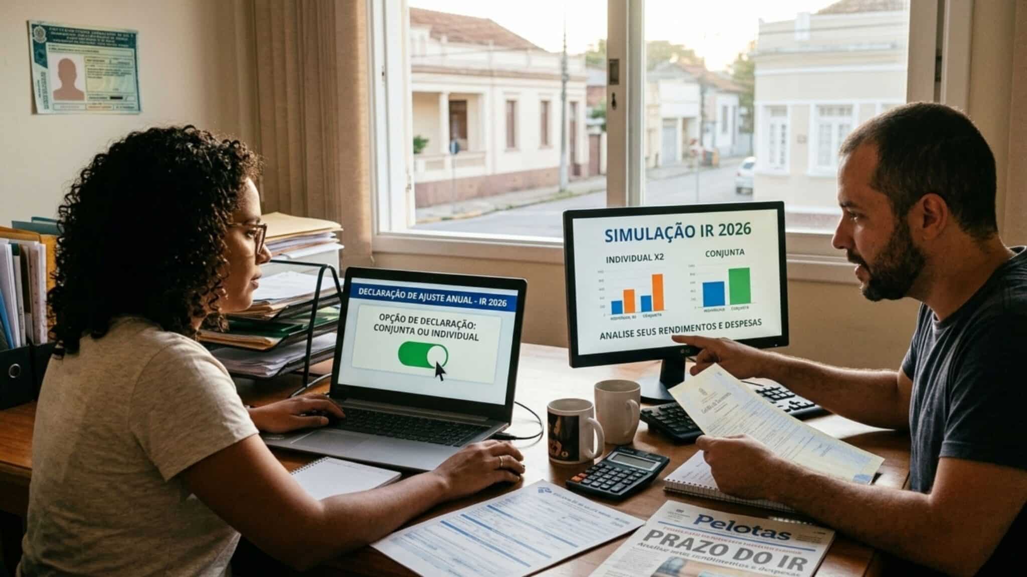 IR 2026 permite declaração conjunta ou individual