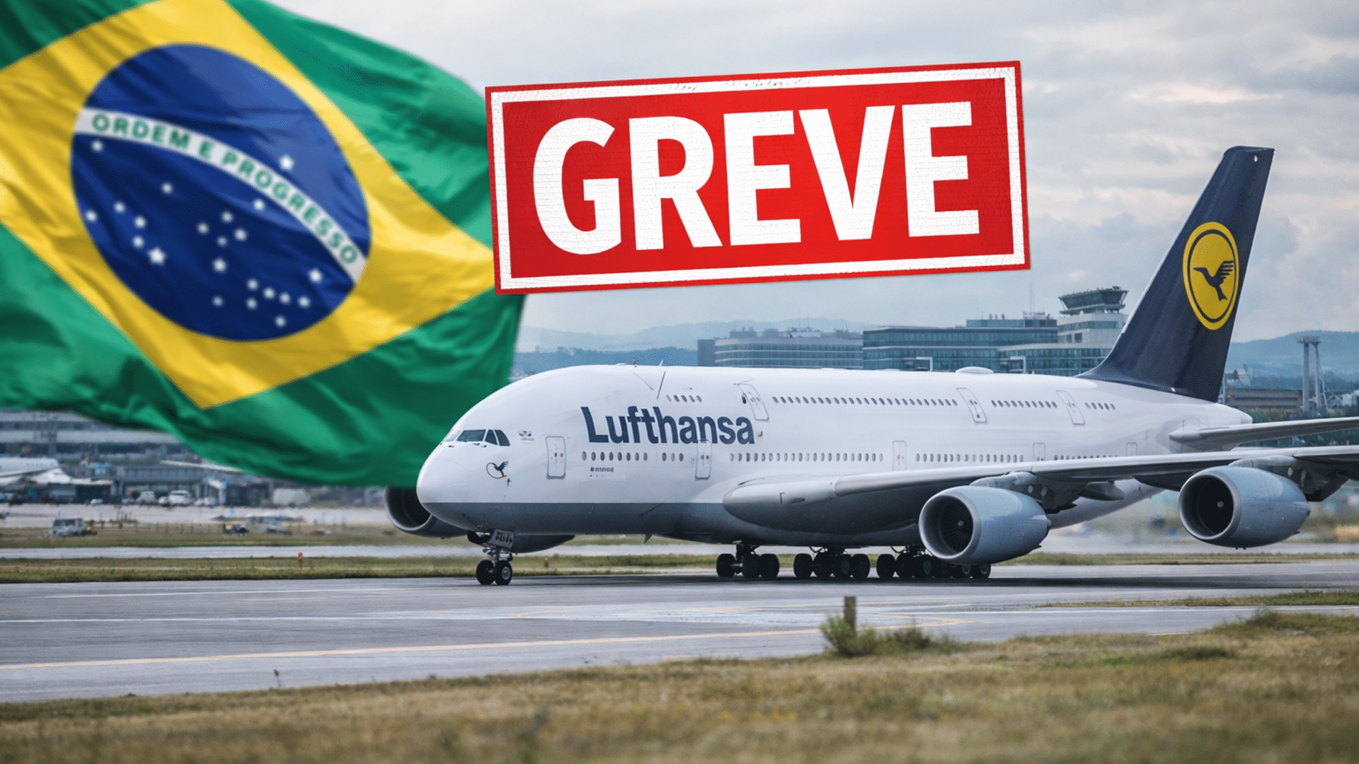 Lufthansa cancela voos para o Brasil após greve de pilotos