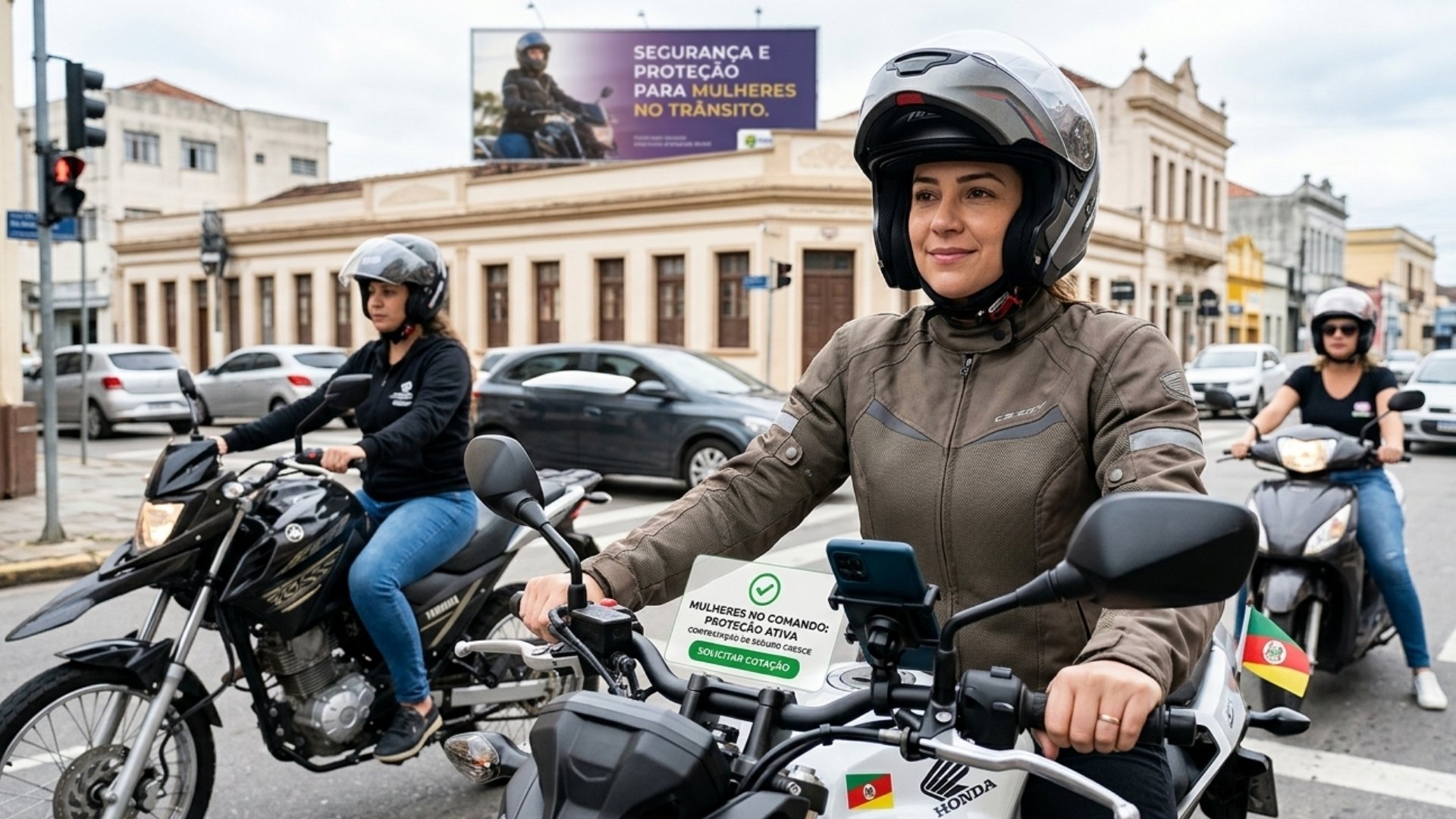 Cresce número de mulheres motociclistas e contratação de seguros