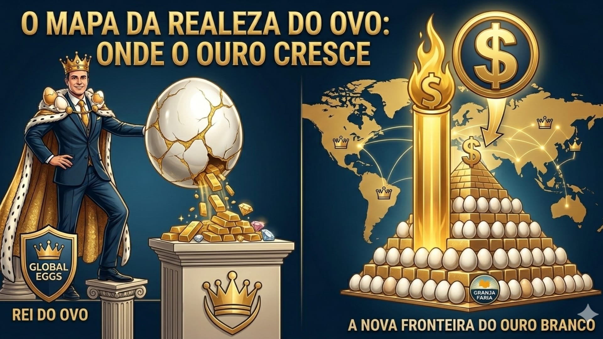 Rei do Ovo atrai aporte bilionário internacional