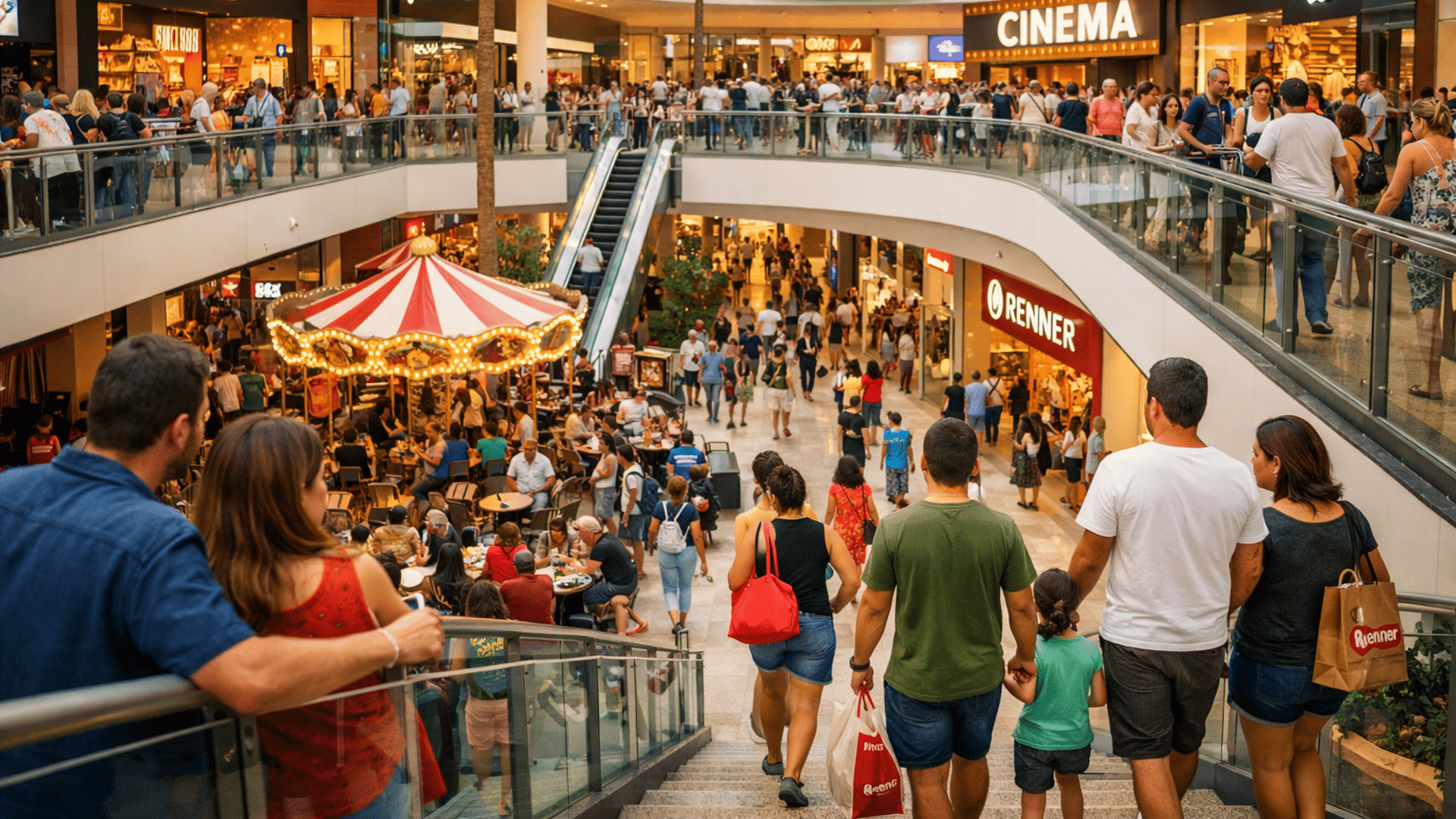 Shoppings analisam ajustes de horário diante da baixa demanda