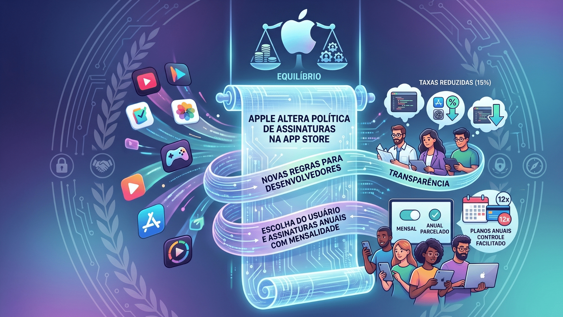 Apple altera política de assinaturas na App Store