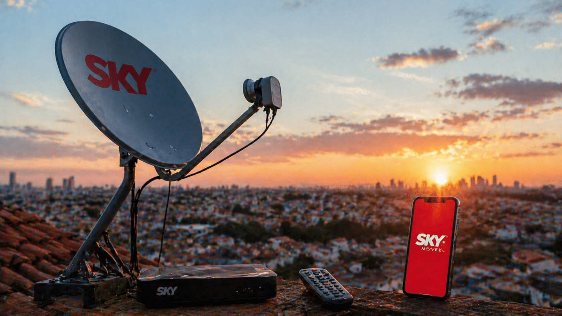 Sky avança com Sky Móvel e internet via satélite da Amazon