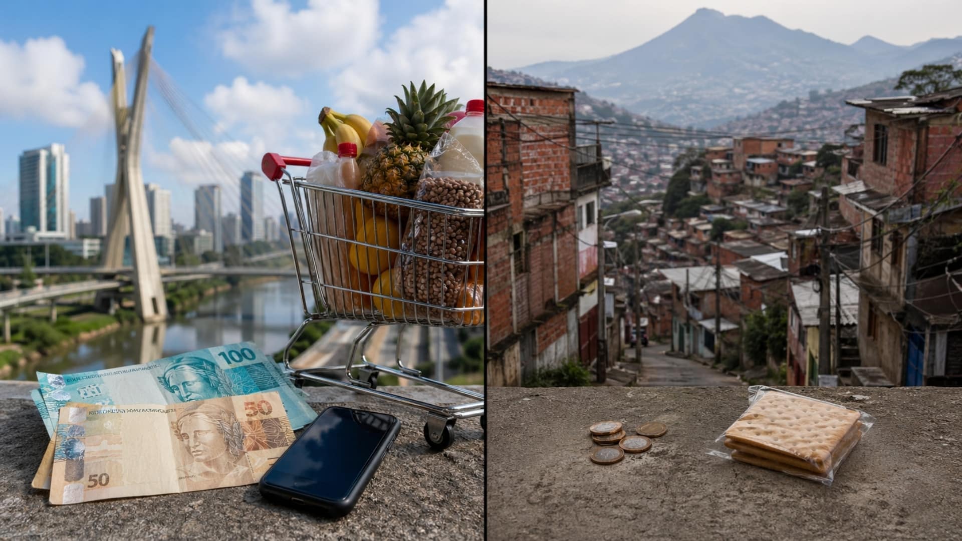 Comparação mostra poder de compra entre Brasil e Venezuela