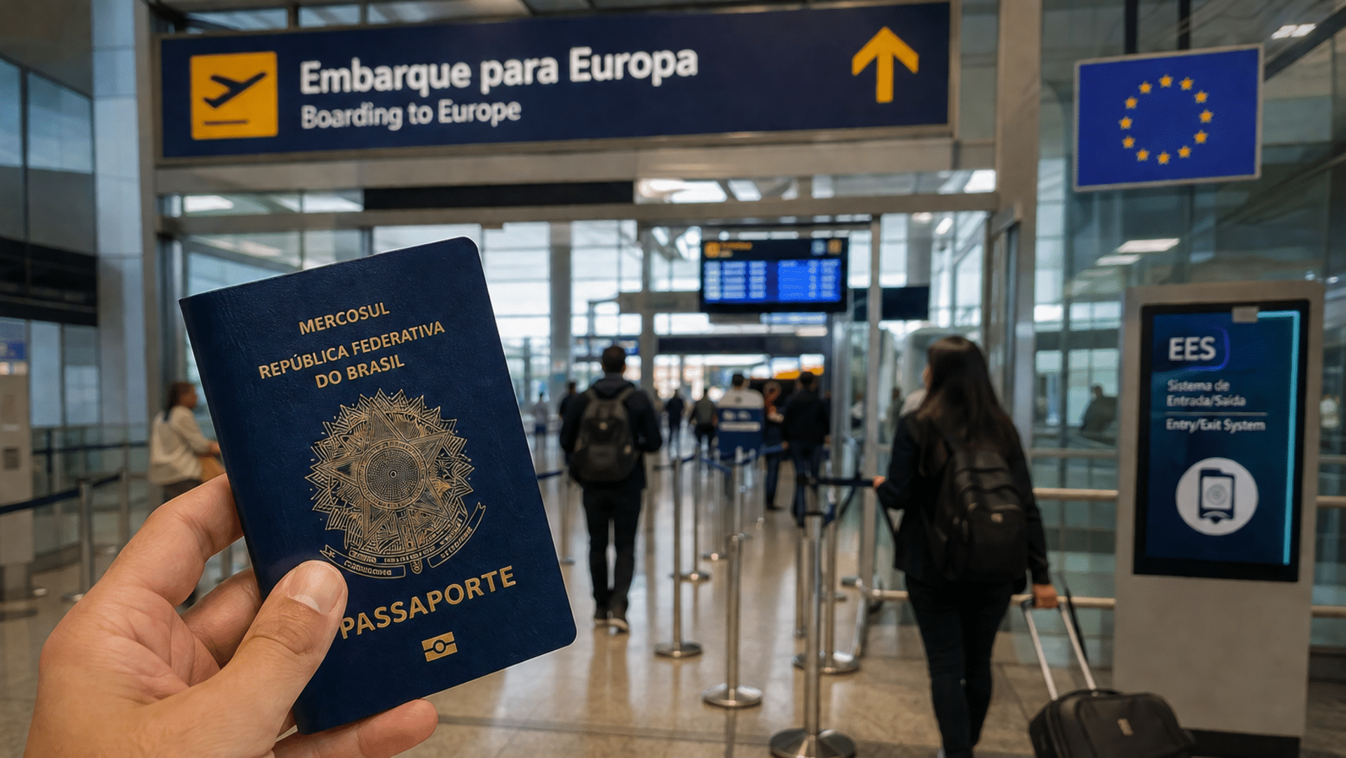 Sem autorização, embarque para Europa pode ser negado