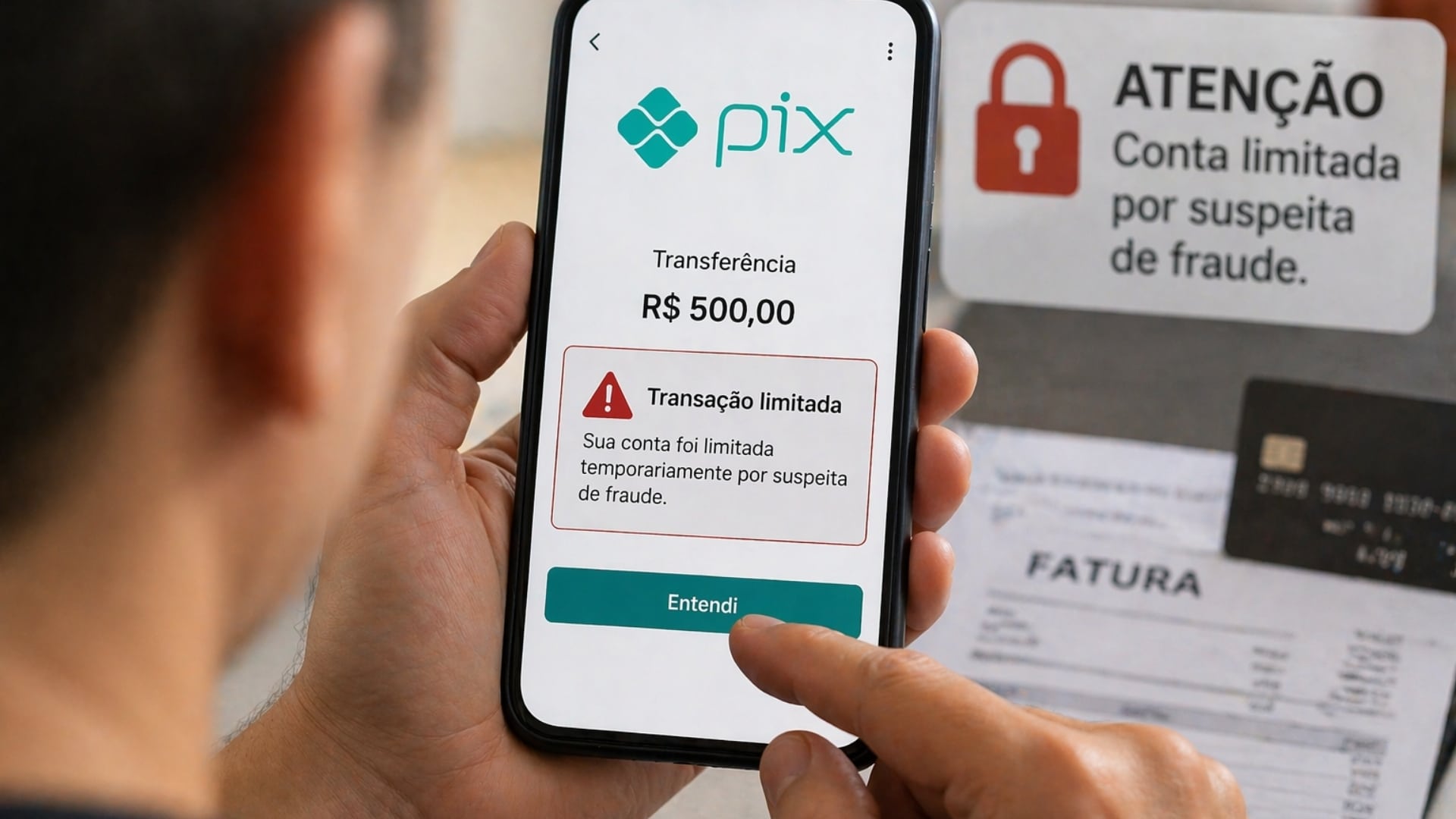 Pix pode ser limitado em caso de suspeita de fraude