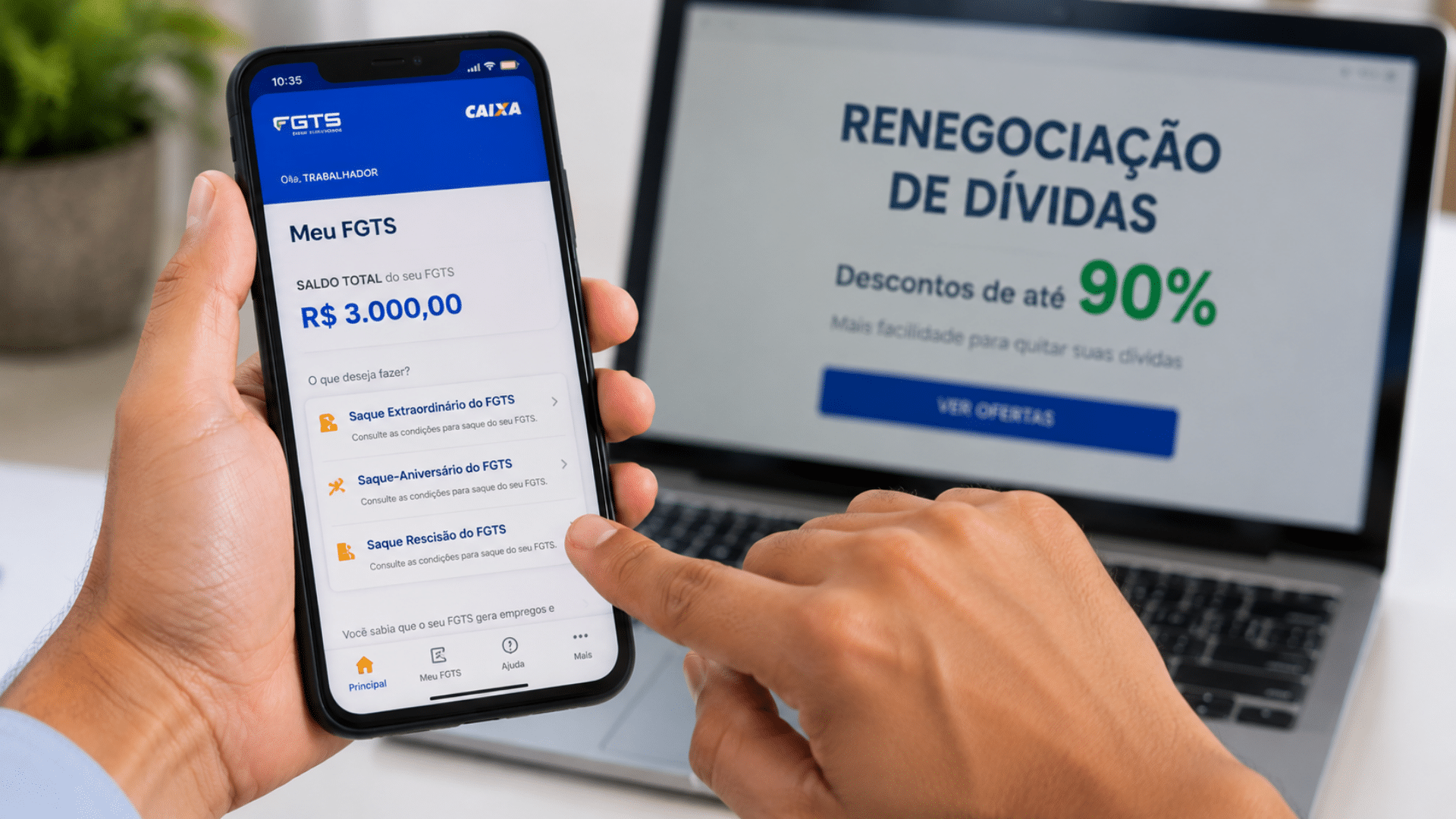 Uso do FGTS em renegociação de dívidas volta ao debate; veja regras