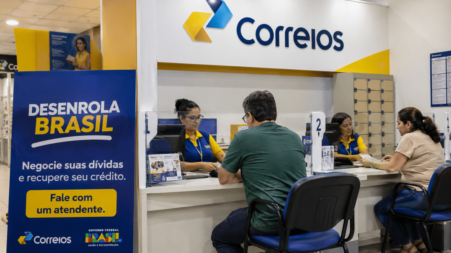 Correios terão mais de 10 mil pontos para negociação de dívidas do Desenrola