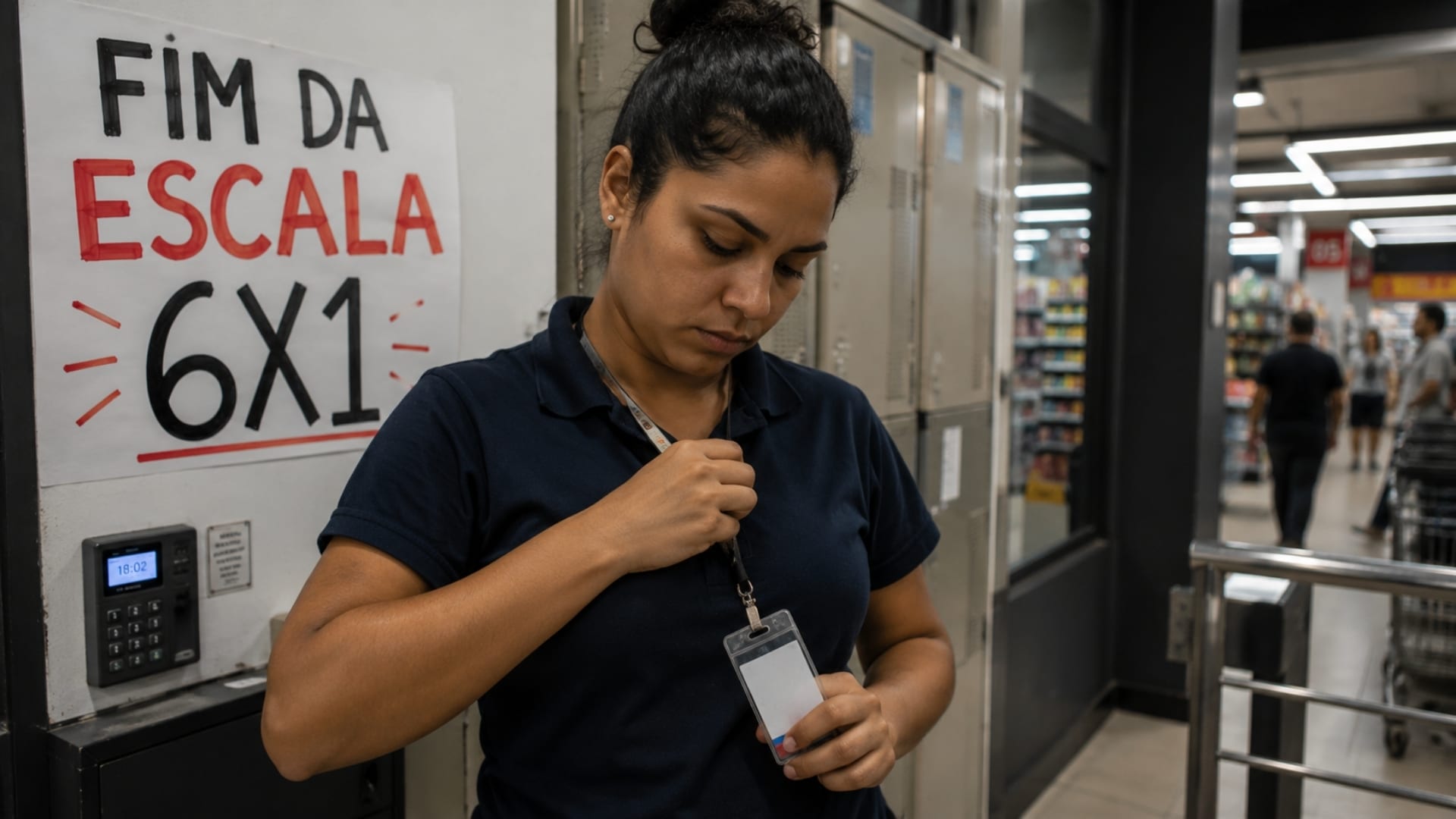 Fim da escala 6×1 pode reduzir jornada de trabalho em 2 horas já em 2026