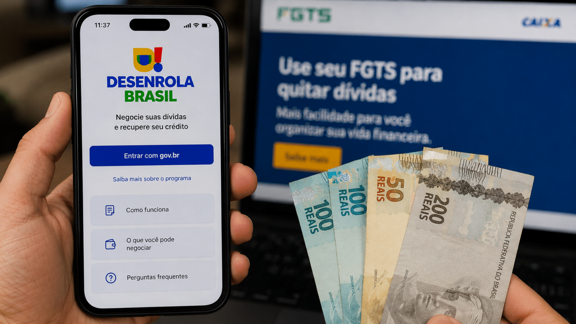 Desenrola abre uso do FGTS para dívidas a partir de 25 de maio