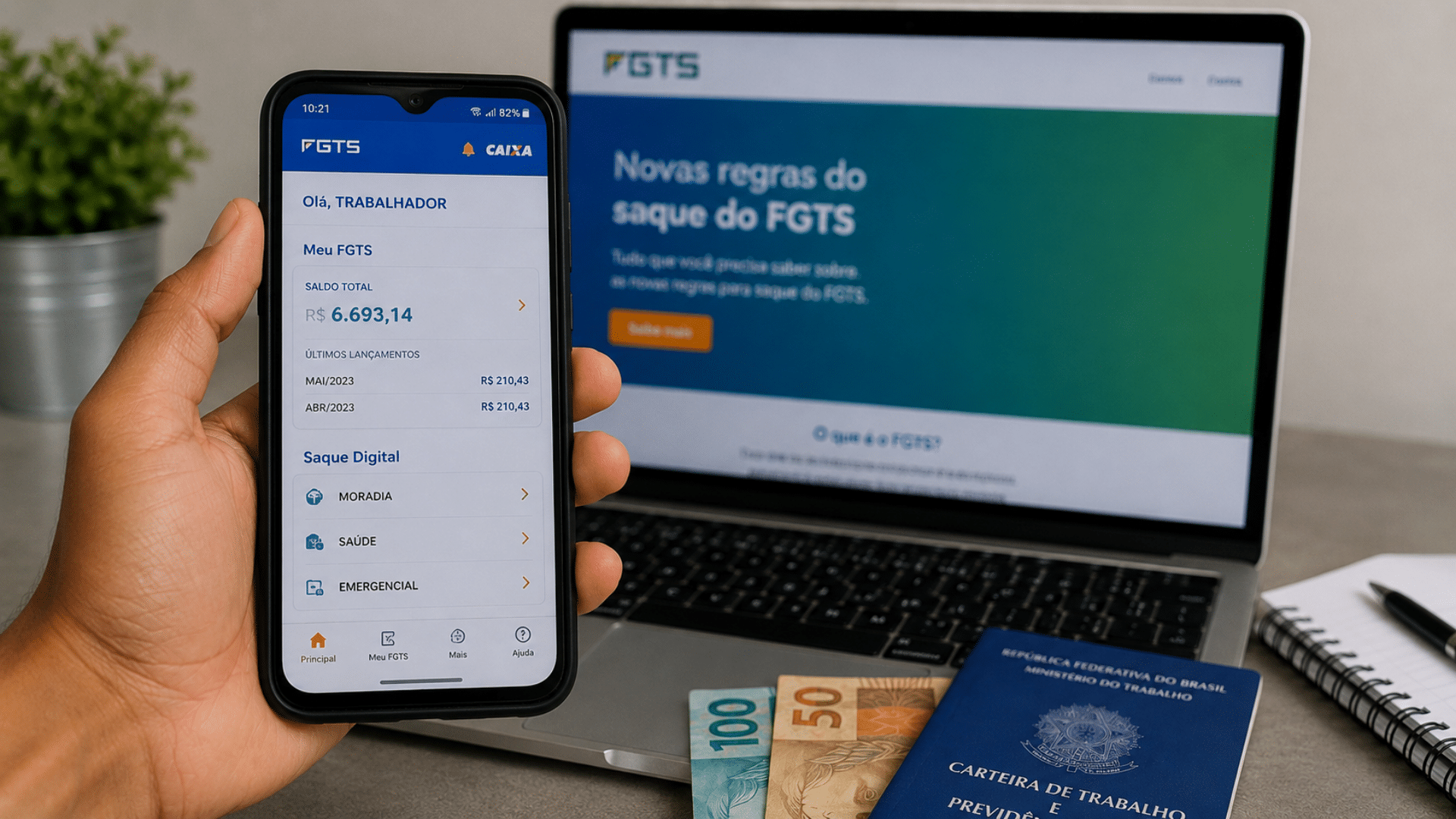 Saque do FGTS segue regras; veja 5 situações previstas