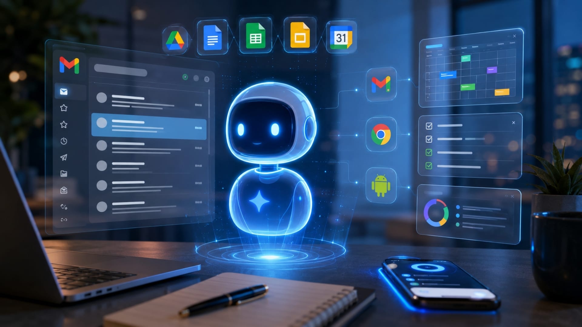 Gemini Spark leva o Google além do chatbot tradicional
