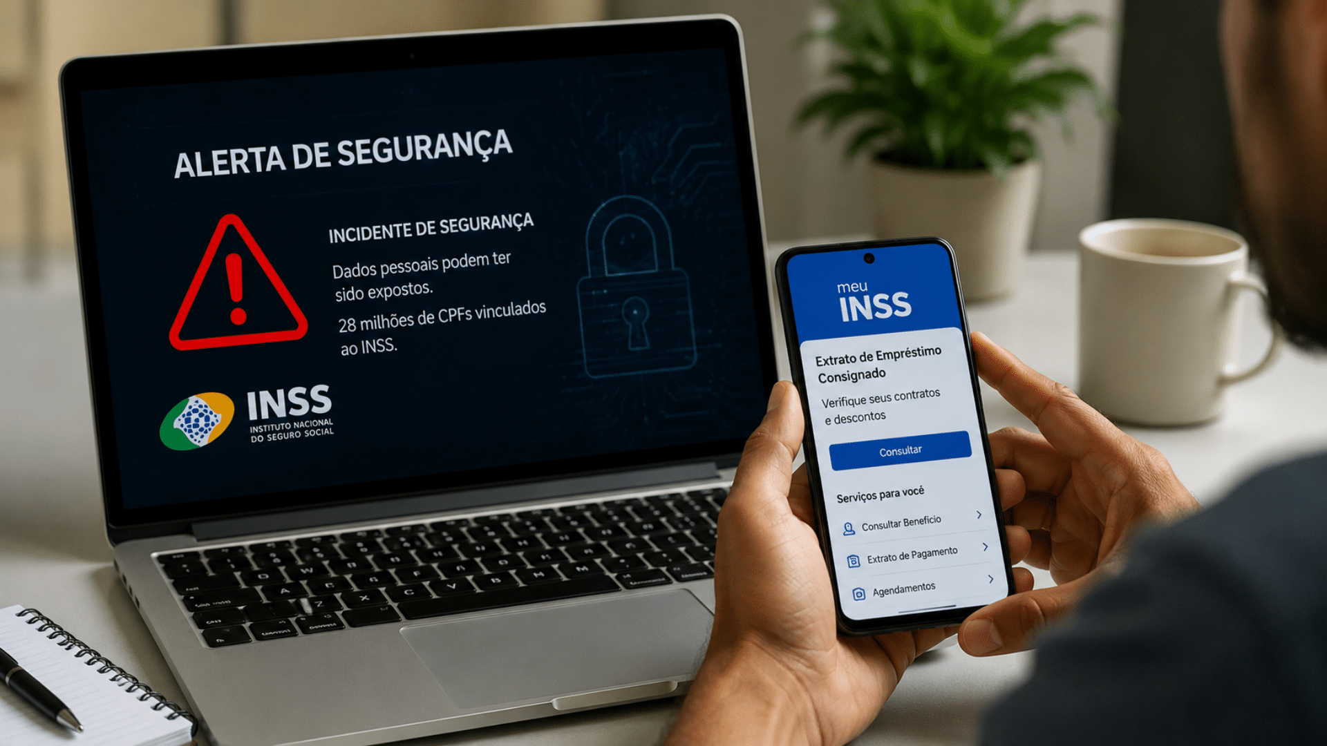 Incidente de segurança expõe CPFs vinculados ao INSS