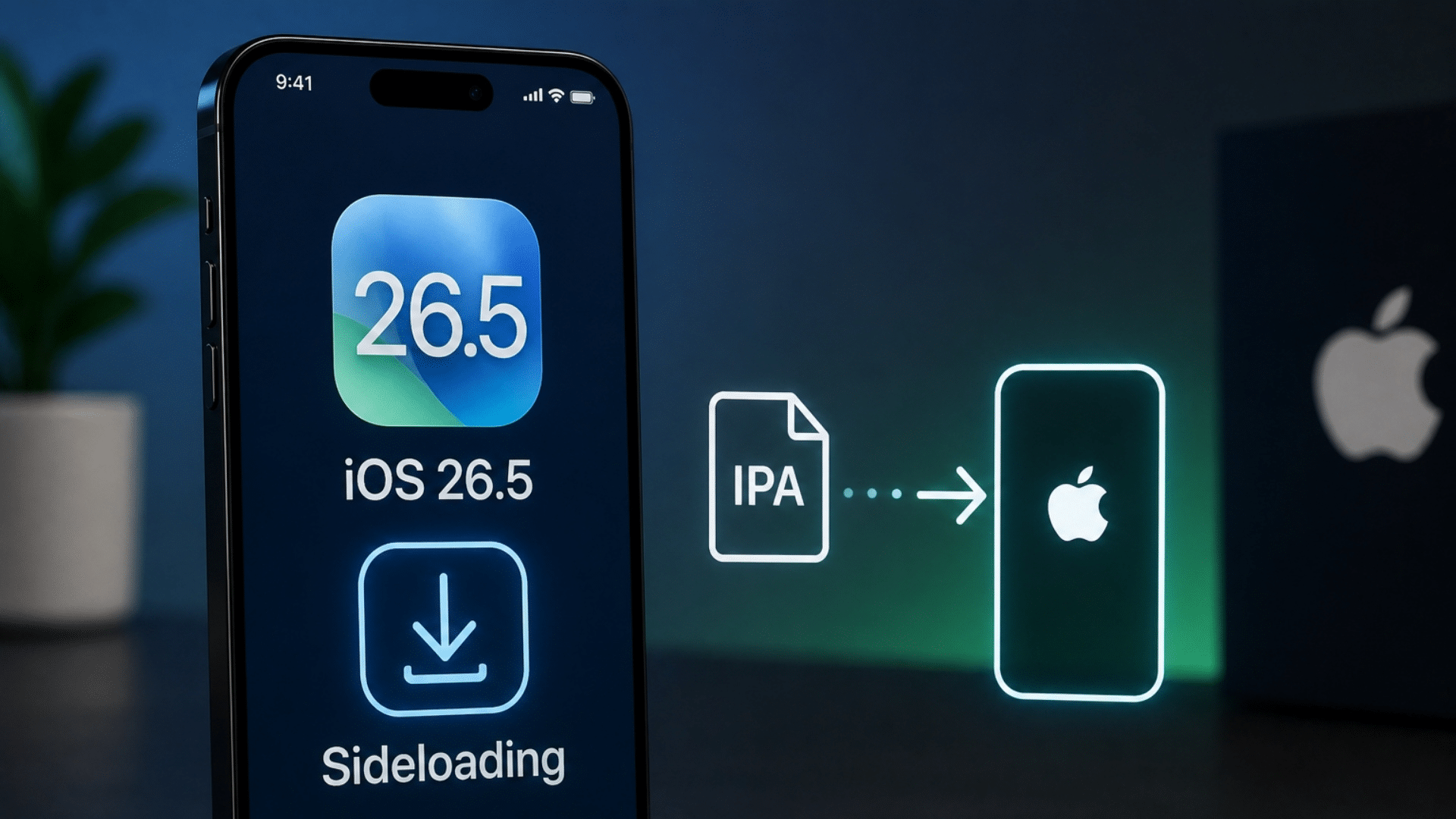 Apple prepara sideloading no iPhone com iOS 26.5 no Brasil