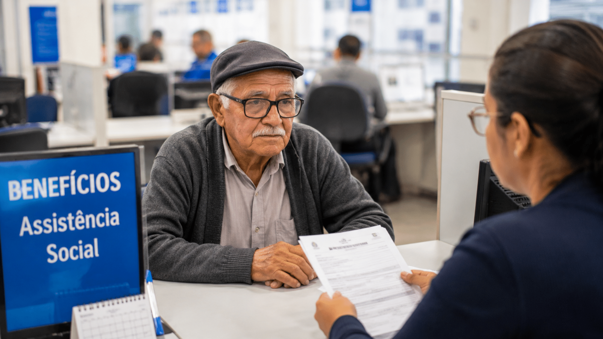Idosos de baixa renda podem solicitar benefício de R$ 1.621