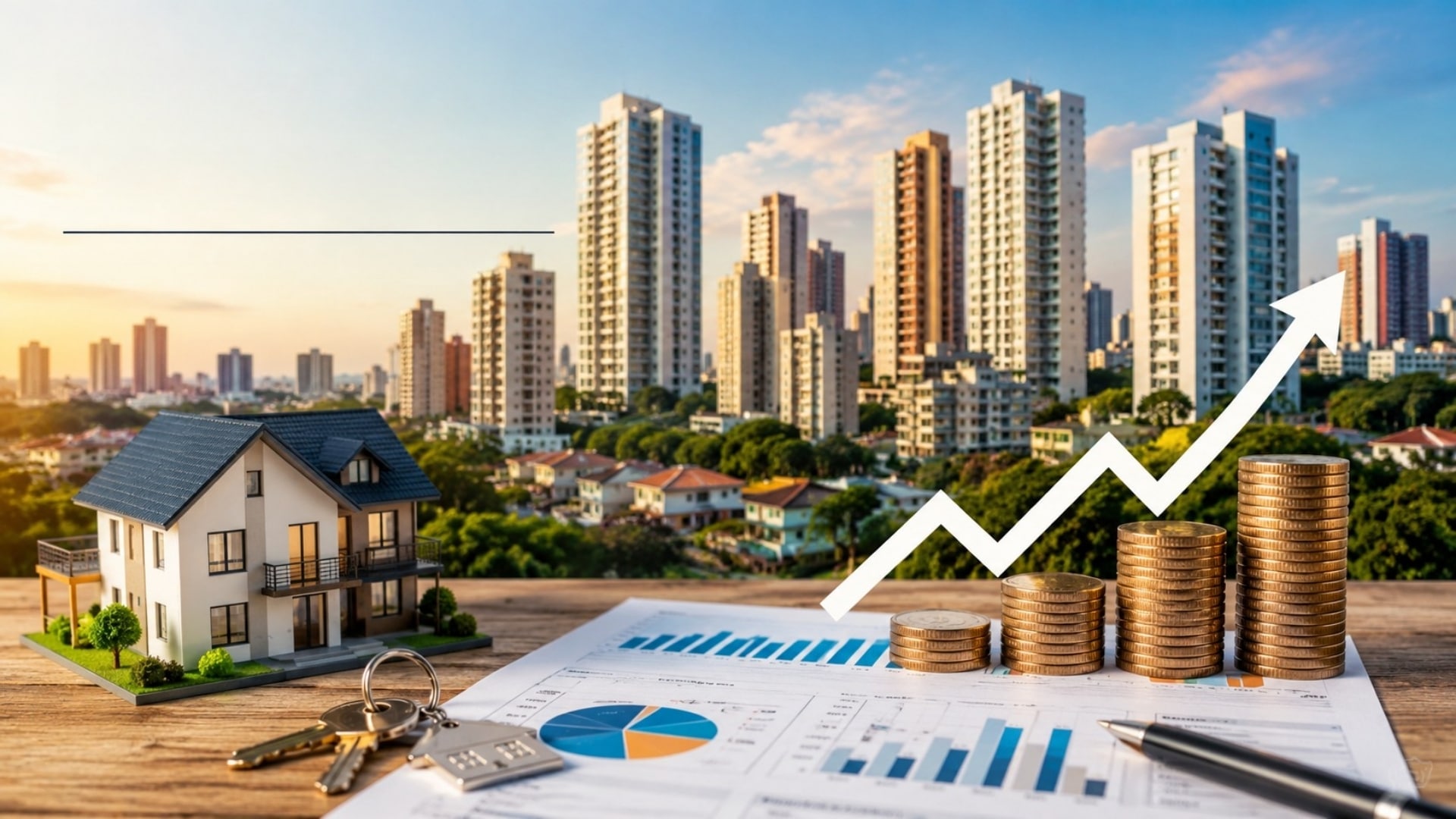 Mercado imobiliário registra alta de 5,63% em 12 meses
