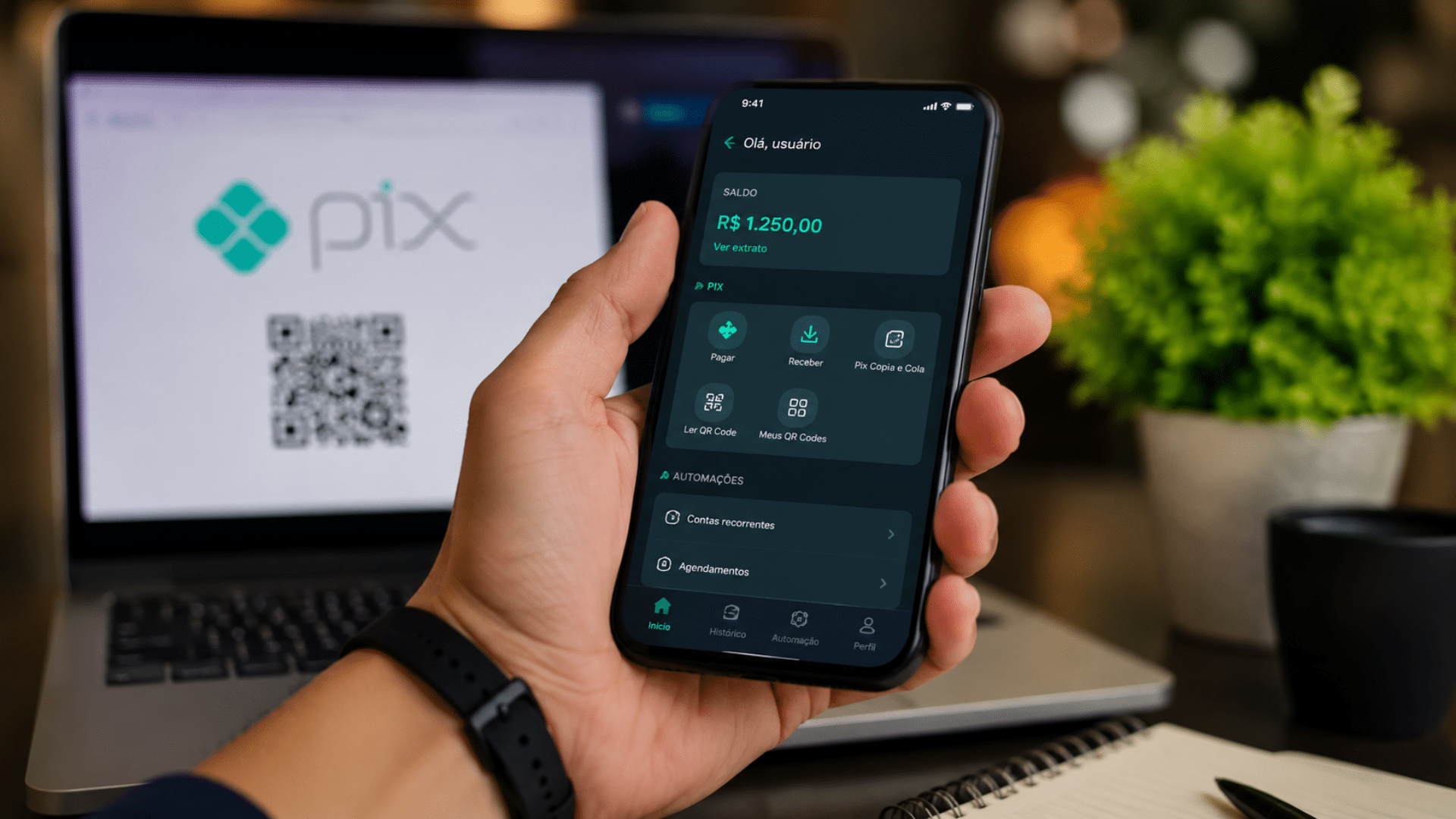 Pix ganha automação com IA em novas fintechs