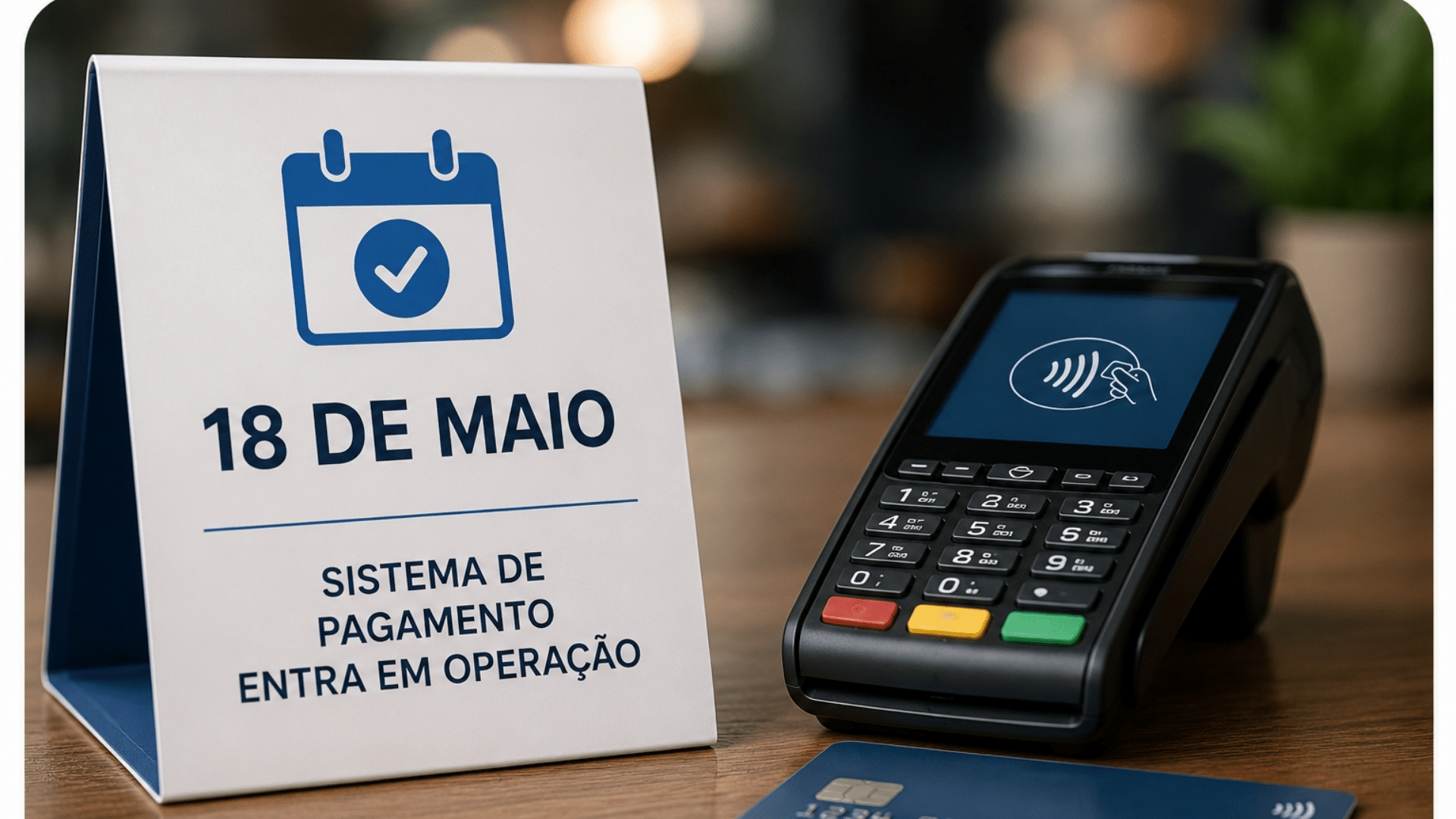 Sistema de pagamento entra em operação em 18 de maio