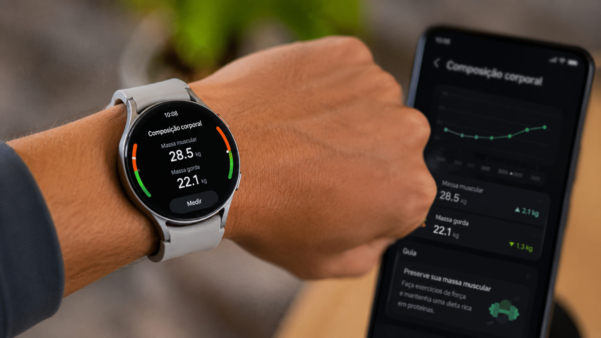 Samsung aposta em saúde muscular para usuários de medicamentos GLP-1