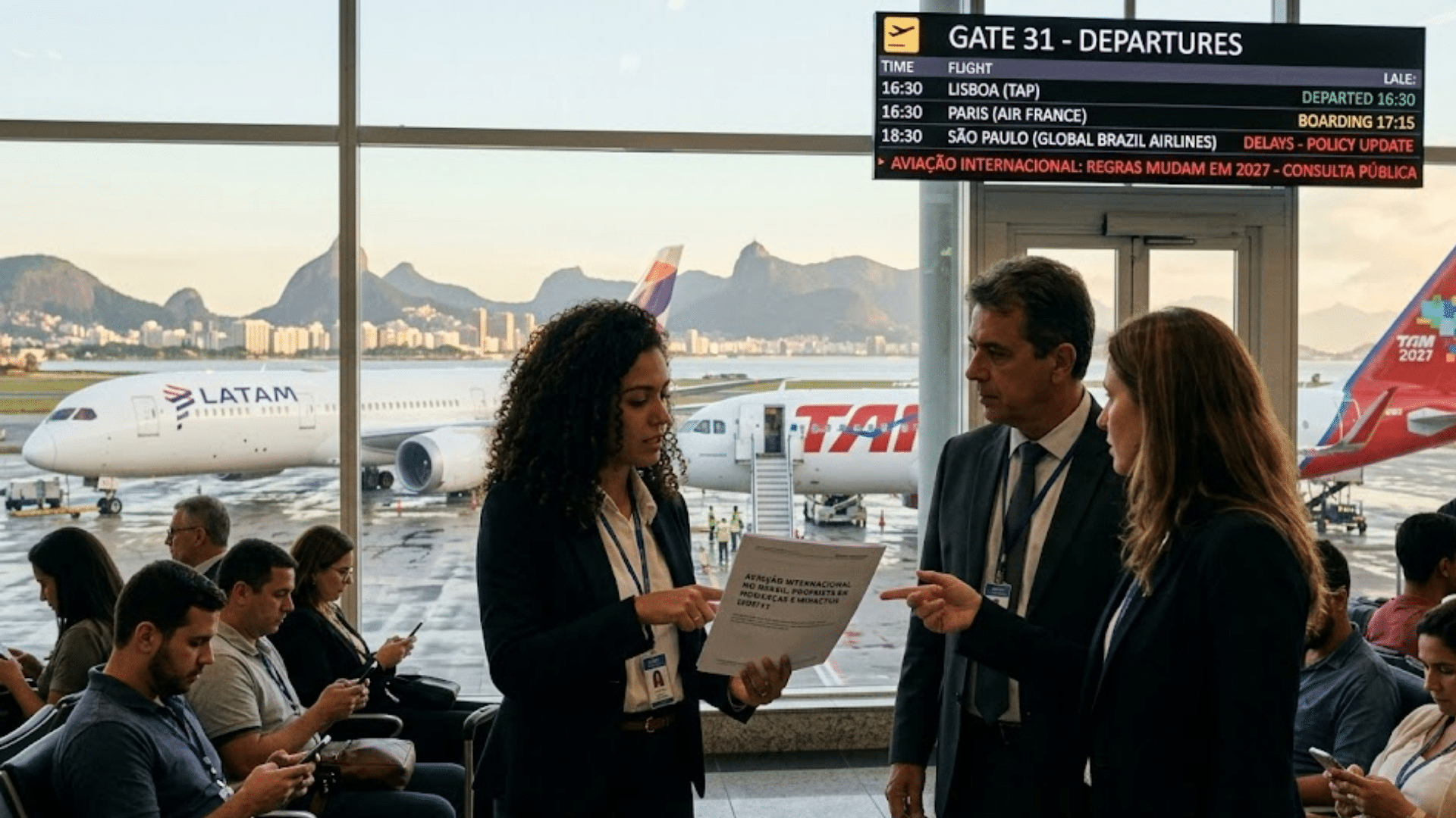 Aviação internacional no Brasil pode enfrentar mudanças a partir de 2027