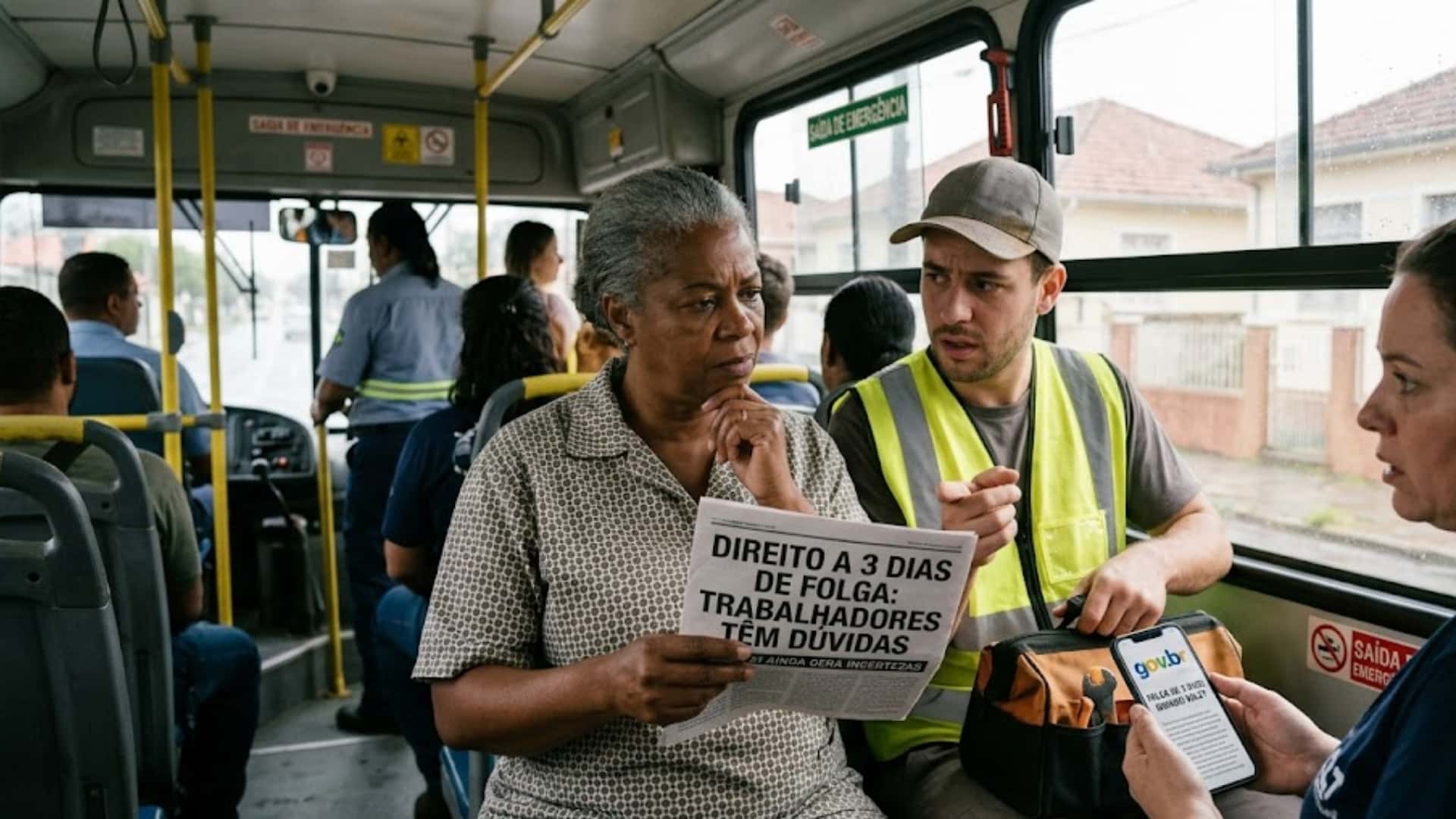 Direito a 3 dias de folga ainda gera dúvidas entre trabalhadores