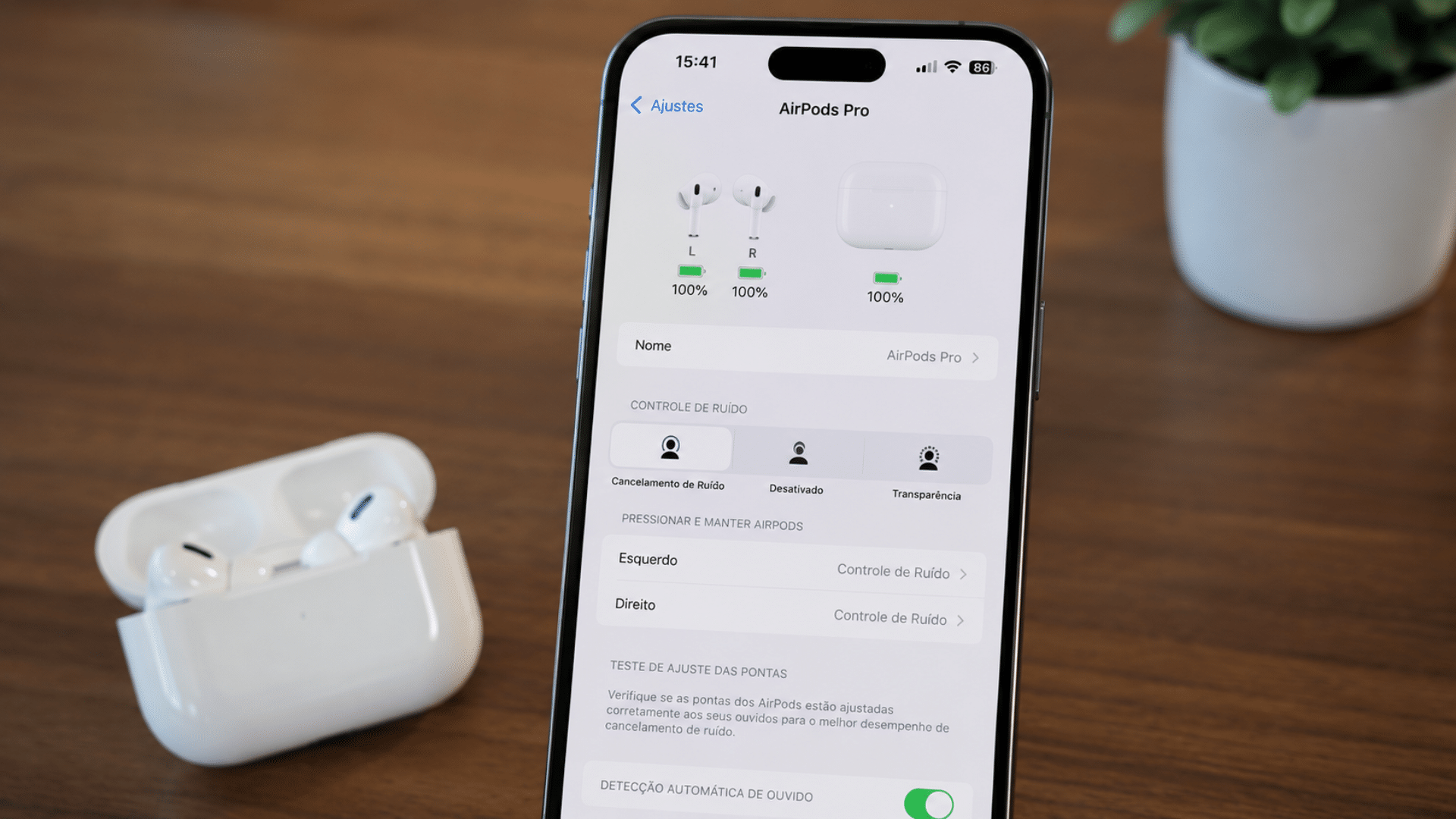 Apple prepara redesign da seção dos AirPods no app Ajustes