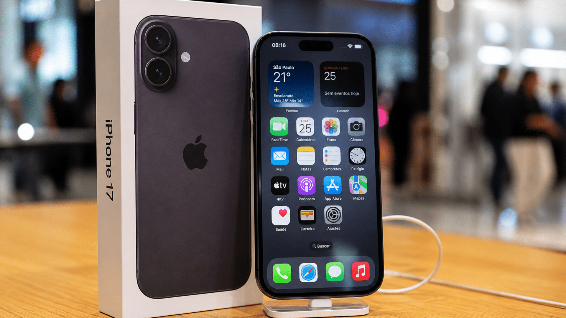 iPhone 17 lidera vendas globais no 1º trimestre