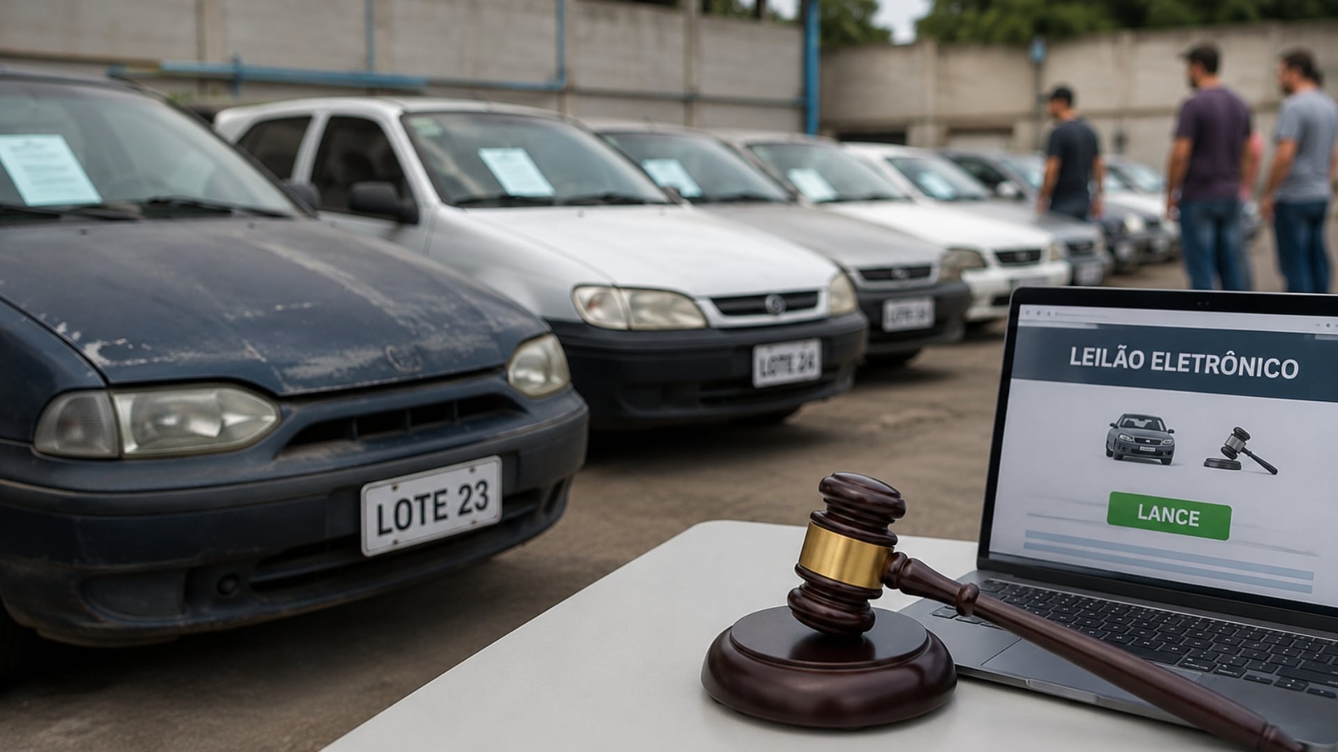 Carros usados por R$ 600 entram em novo leilão eletrônico do Detran