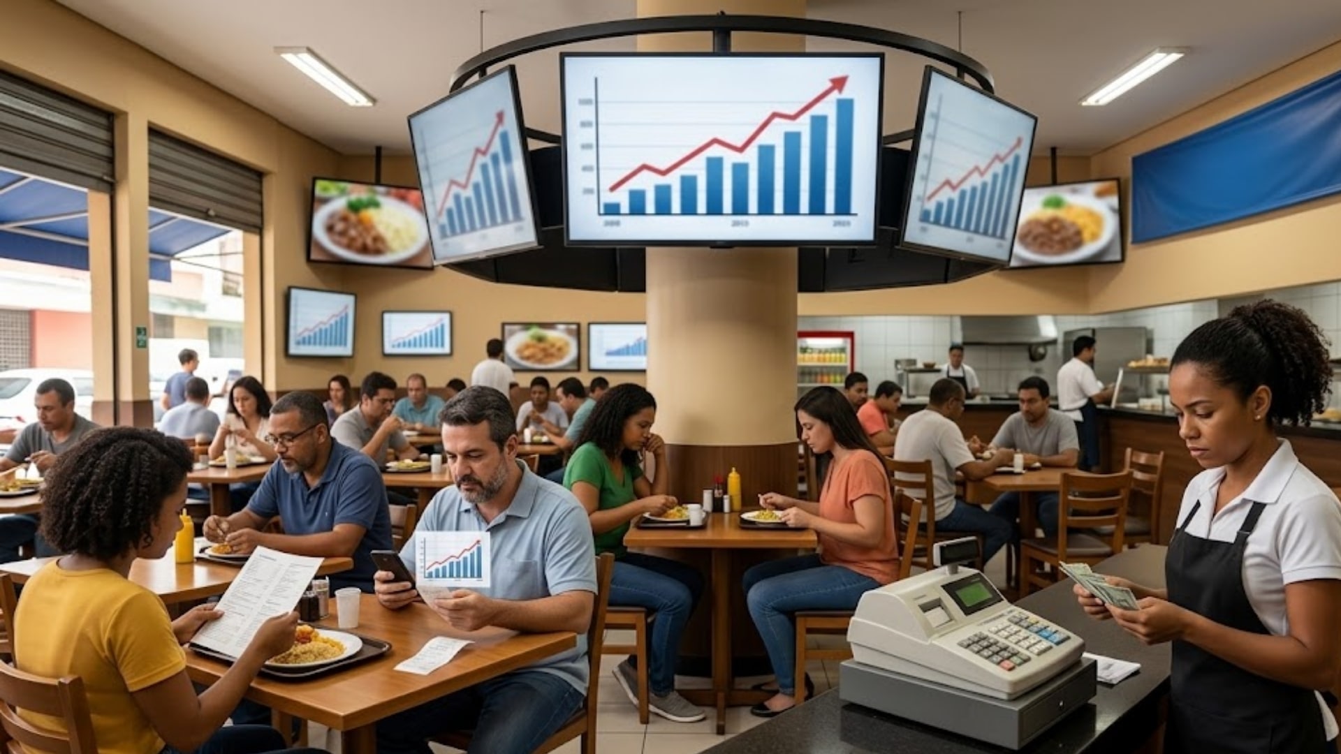 Prato feito já custa em média R$ 30,27 no país