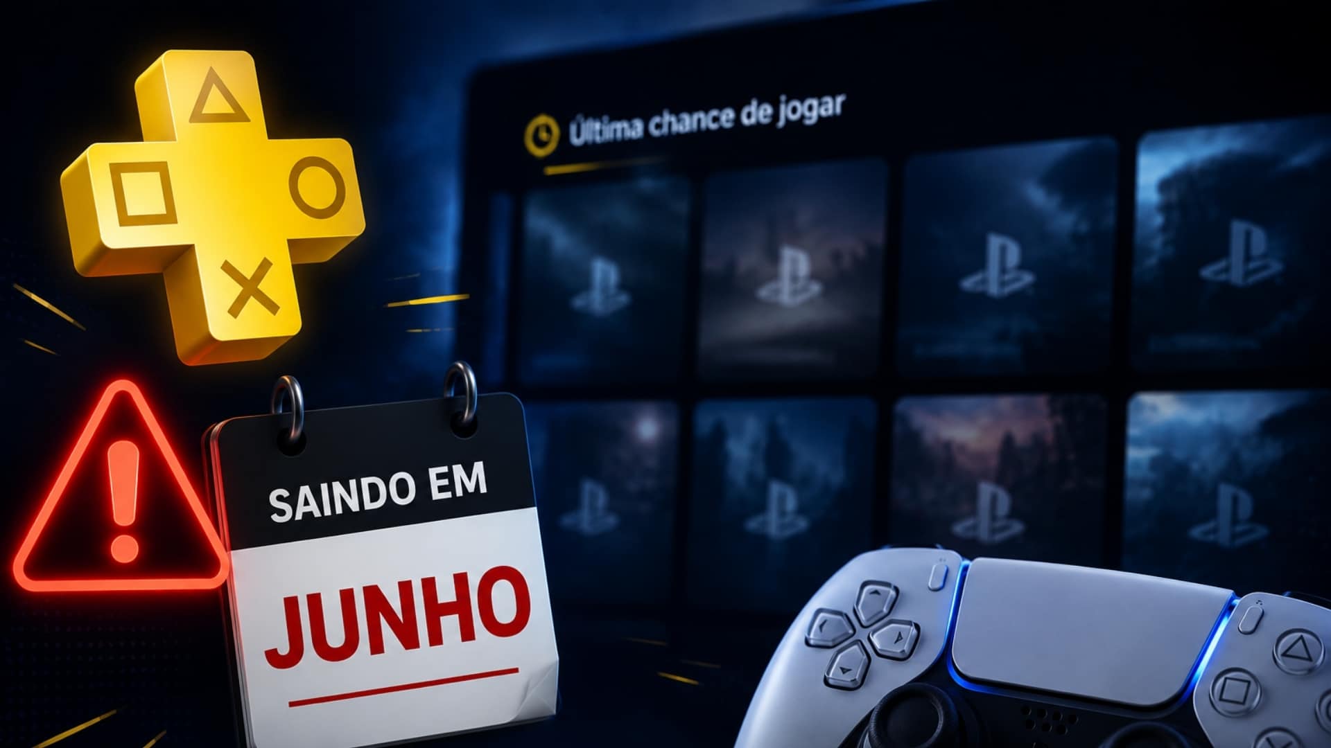 PS Plus perderá 4 jogos em junho; confira quais saem do catálogo