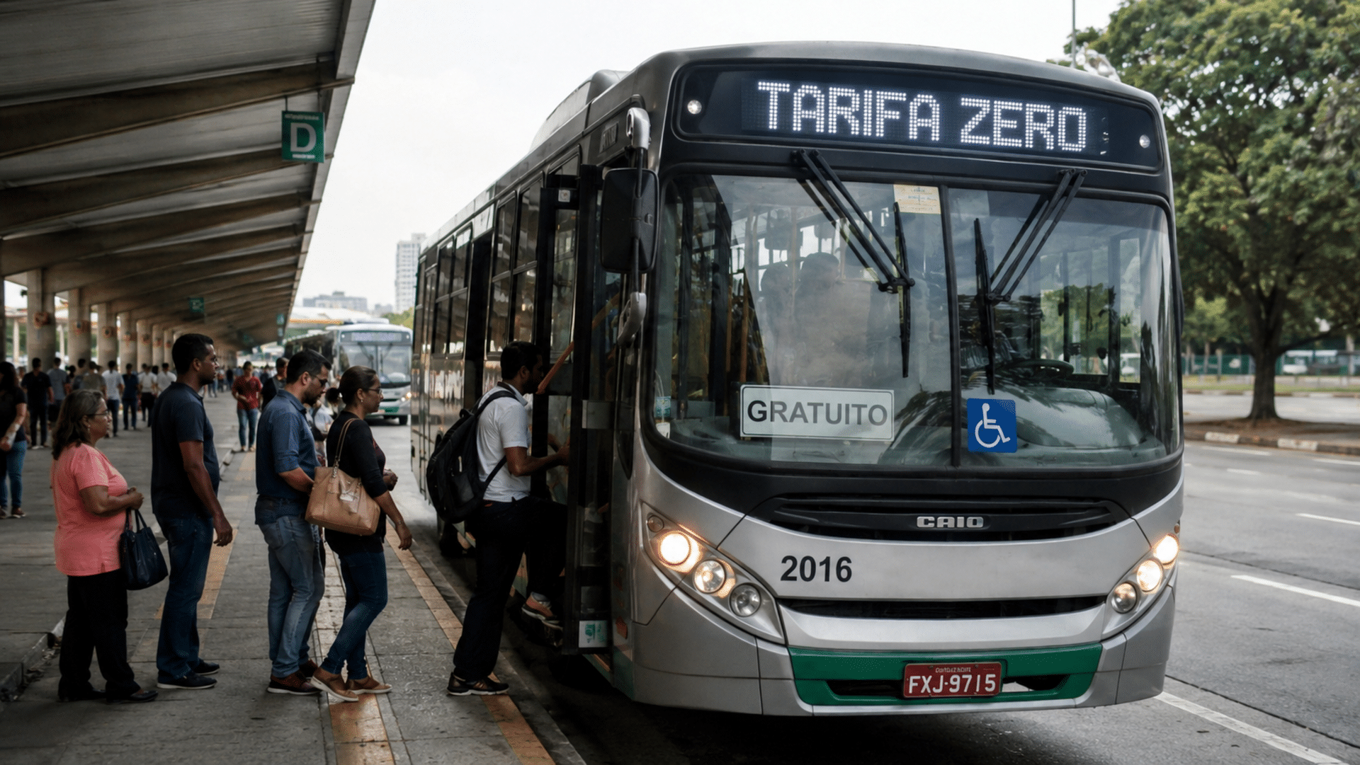 Projeto quer acabar com cobrança de passagem de ônibus no Brasil