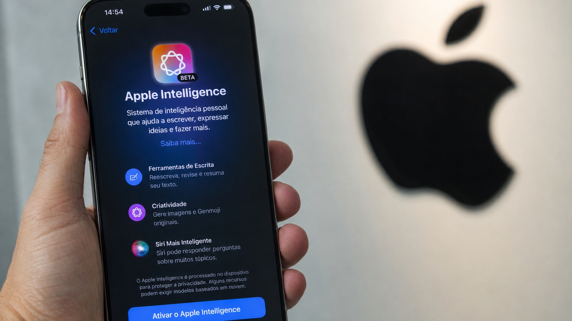 Apple aposta em IA de terceiros para acelerar recursos no iPhone