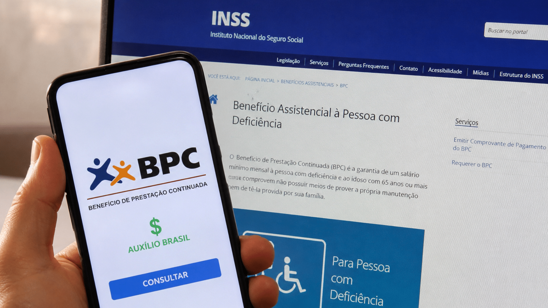 Meu INSS: veja como solicitar o BPC/LOAS em 2026