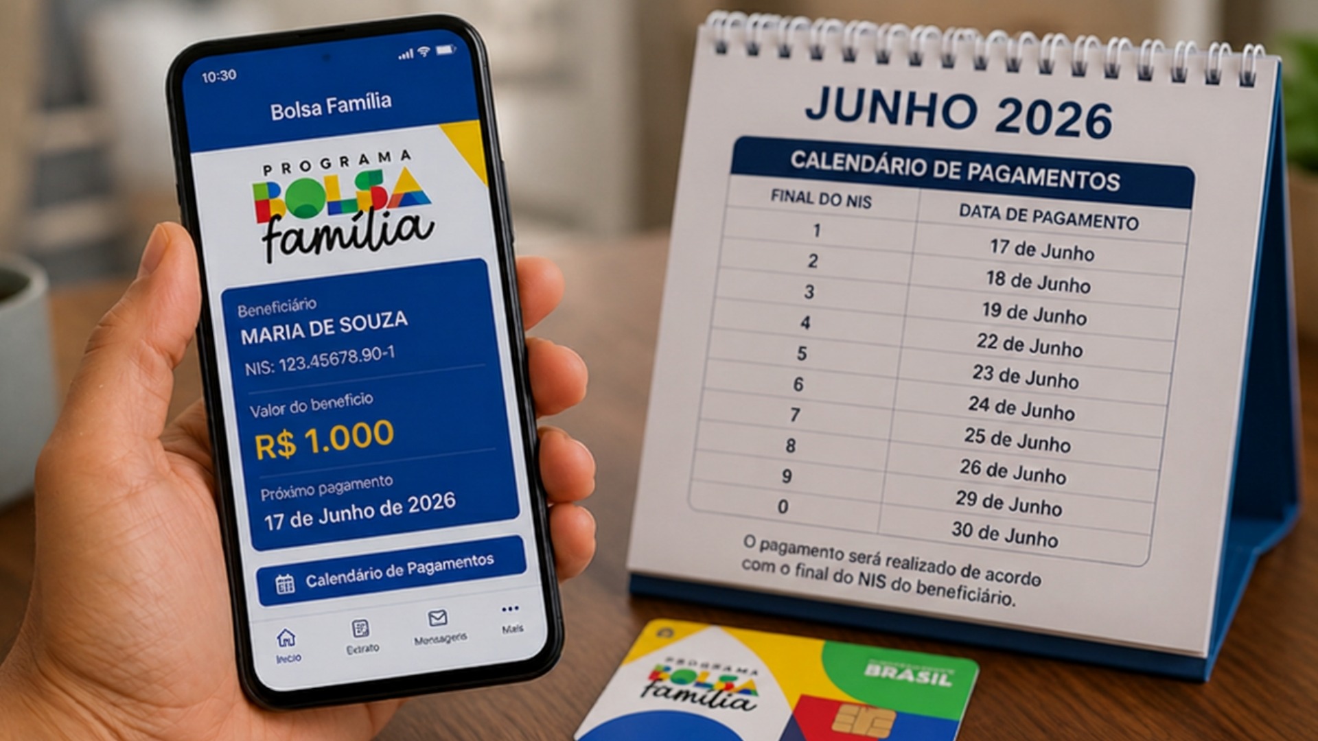 Bolsa Família: pagamento para NIS 5 é realizado nesta terça