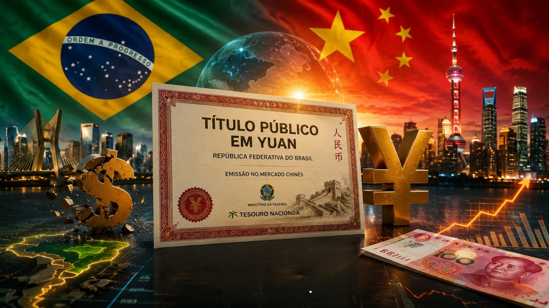 Fazenda anuncia emissão de “Panda Bonds” durante fórum em Xangai