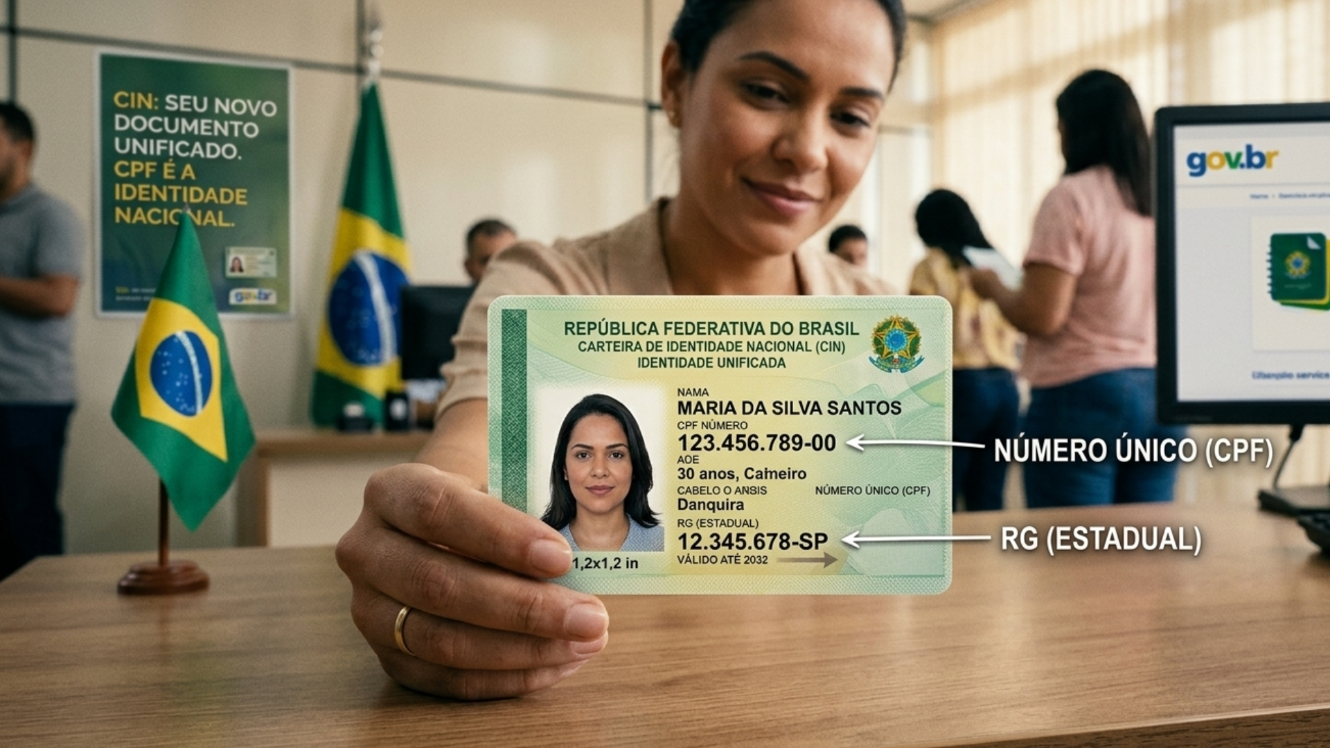 CIN já foi emitida por mais de 55 milhões de brasileiros