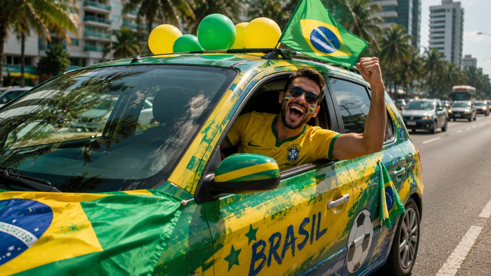 CTB prevê punições para irregularidades em carros decorados para a Copa