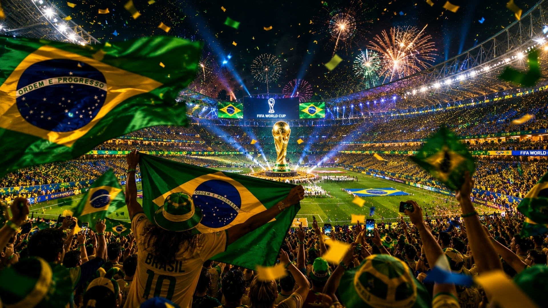 Prefeitura estabelece horário especial durante jogos da Seleção Brasileira